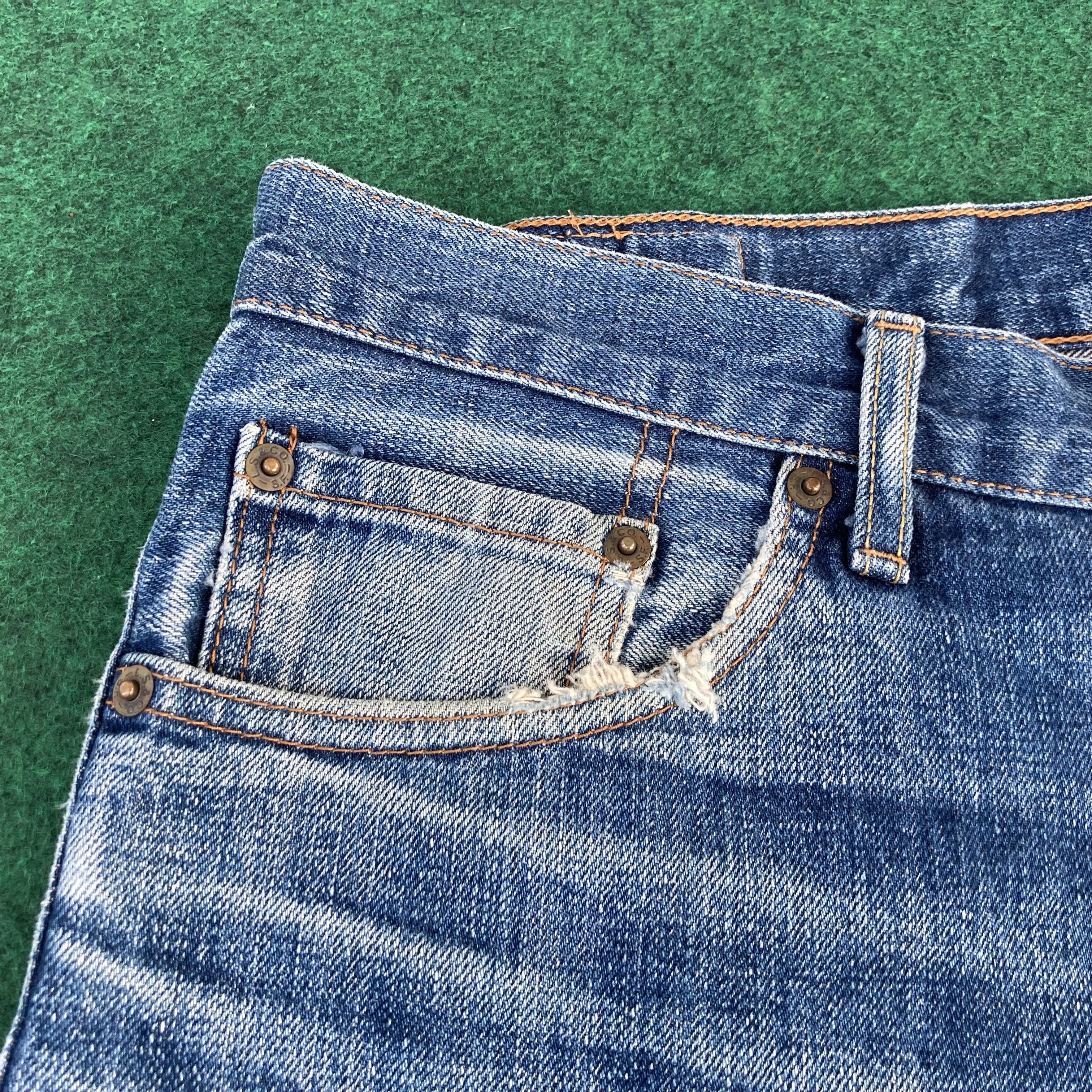 Levi's 32x8 Vintage Levis 502 Short Sz 32 Jorts Jeans Size US 32 / EU 48 - 6 Thumbnail