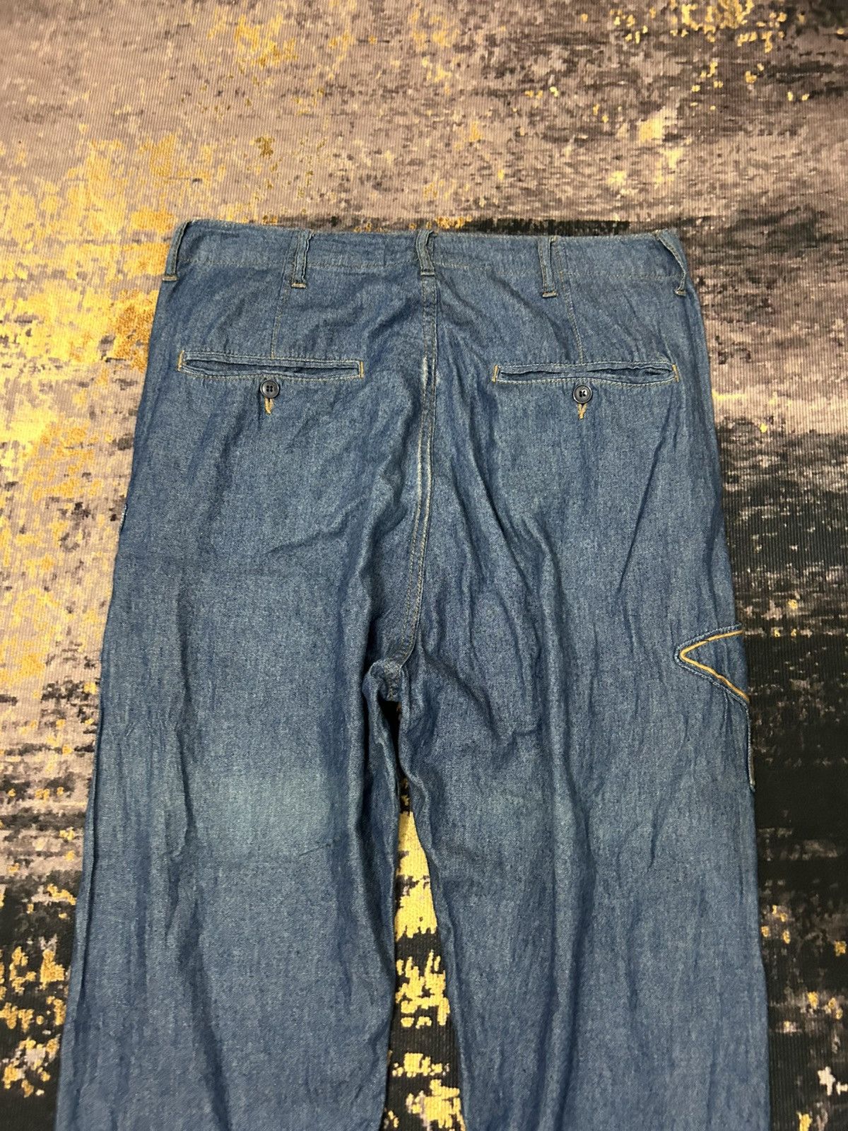 Ne-Net Ne-Net Issey Miyake Star Pocket Pants Size US 32 / EU 48 - 5 Thumbnail