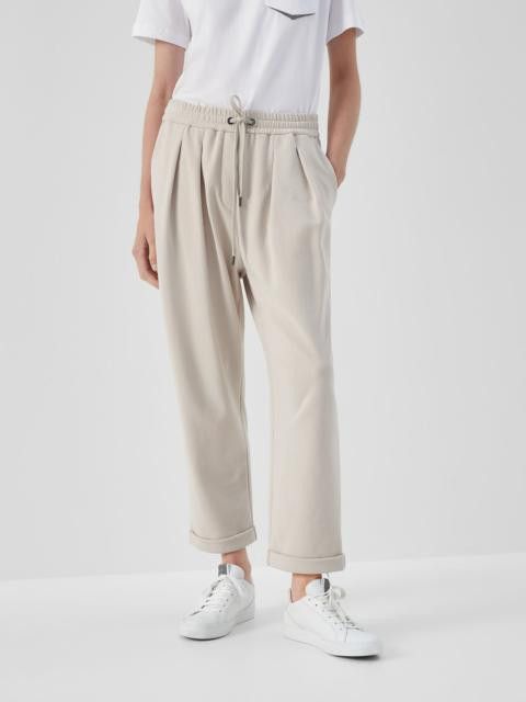 Brunello Cucinelli o1la1rc1a0325 Sport Pants in Beige Size 27" / US 4 / IT 40 - 1 Thumbnail