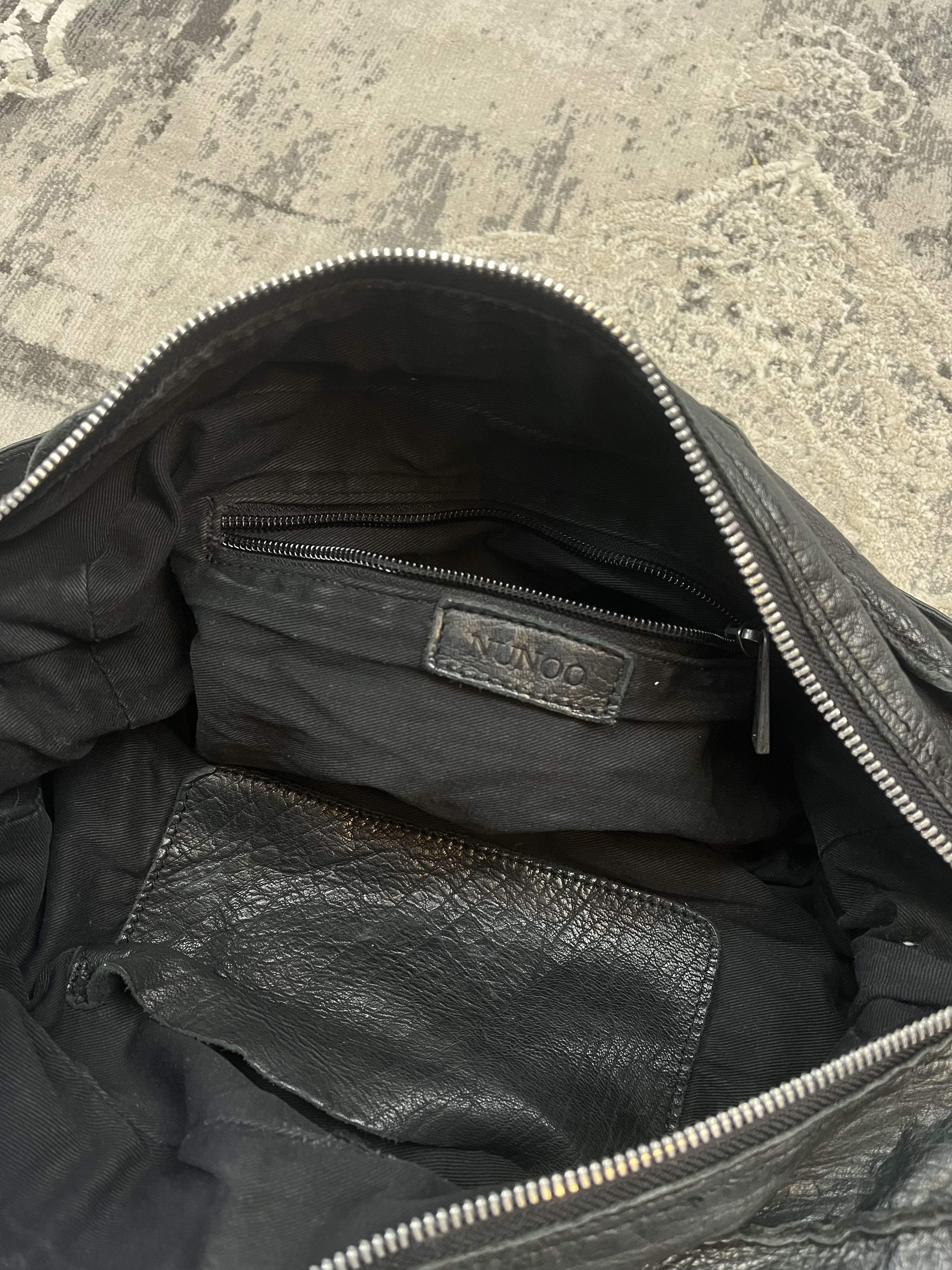 Vintage Vintage Balenciaga style leather bag y2k avantgarde Size ONE SIZE - 8 Thumbnail