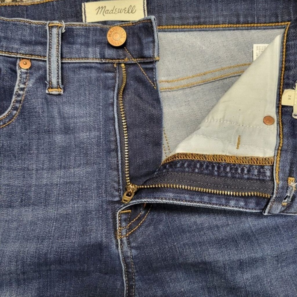 Madewell Madewell 10" High-Rise Skinny Jeans. Size 28. Excellent Size 28" / US 6 / IT 42 - 7 Thumbnail