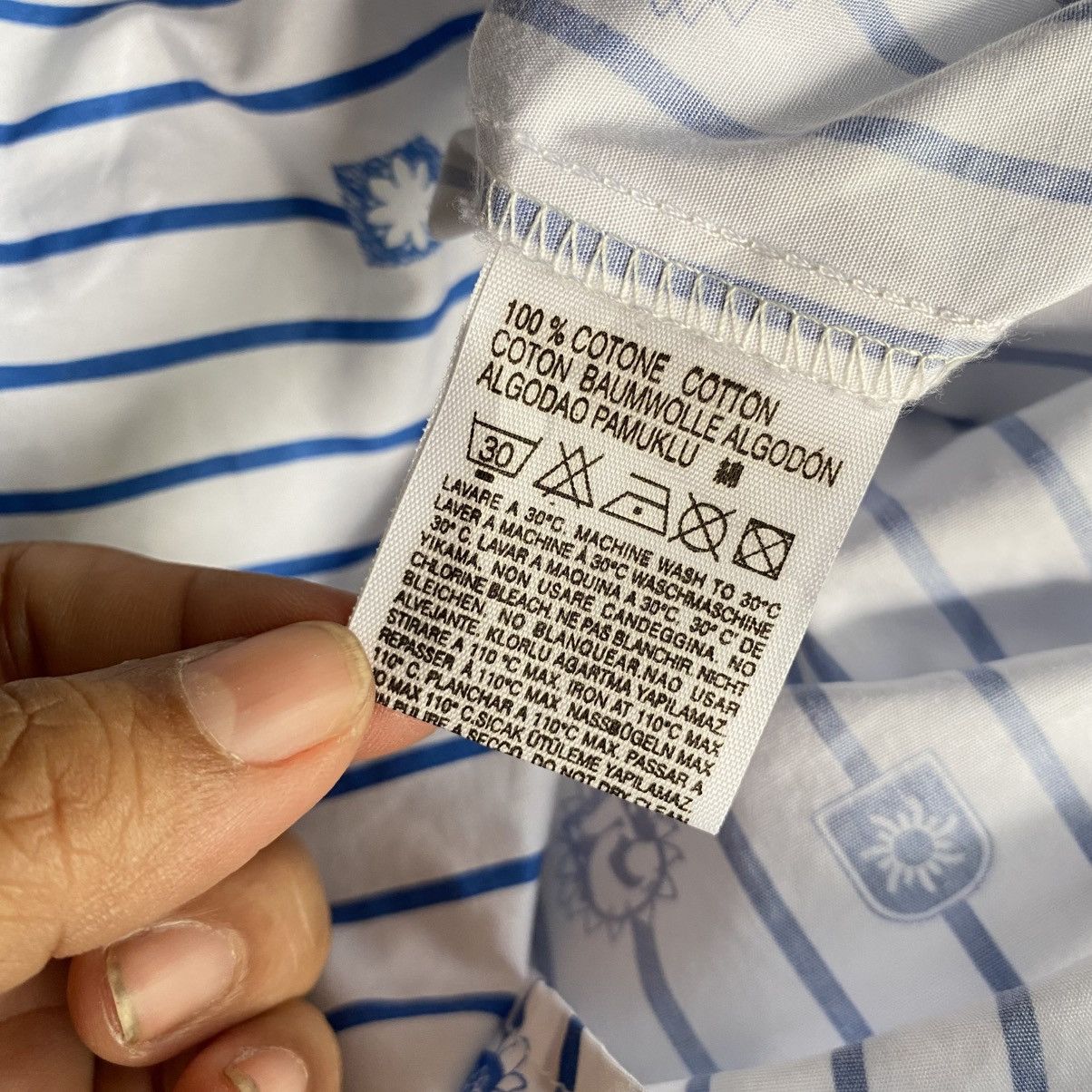 Diesel DIESEL Blue Line Accent Shirt Size US M / EU 48-50 / 2 - 19 Thumbnail