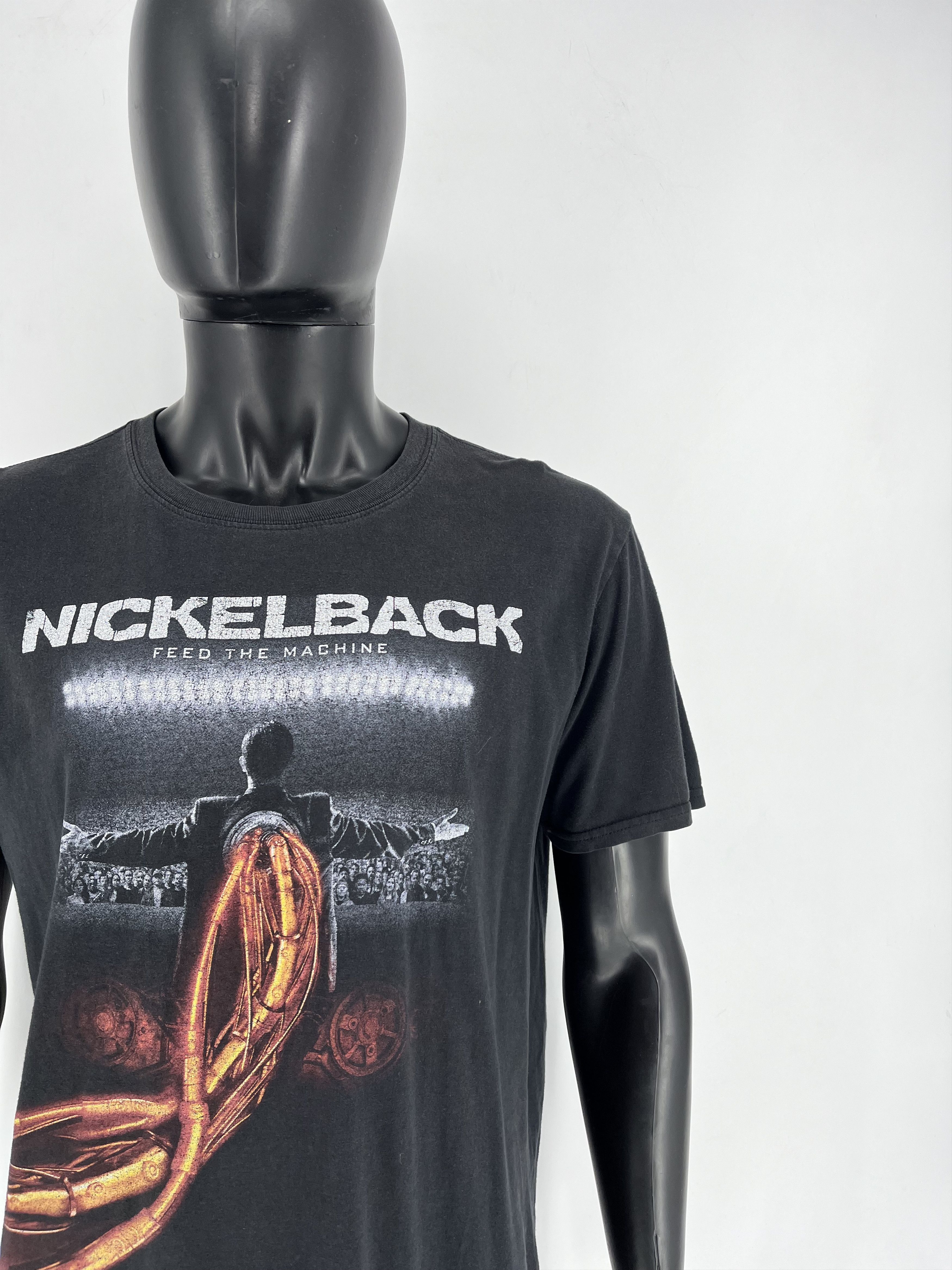 Band Tees × Vintage Nickelback Feed The Machine Tour T-Shirt 2018 Size L Size US L / EU 52-54 / 3 - 8 Thumbnail