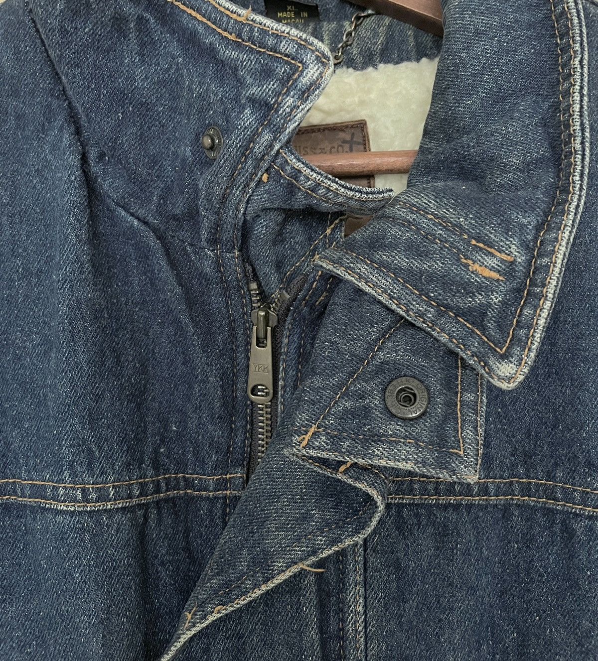 Levi's Vintage Brand Levi’s Fur Denim Jacket 1990s Size US XL / EU 56 / 4 - 9 Thumbnail