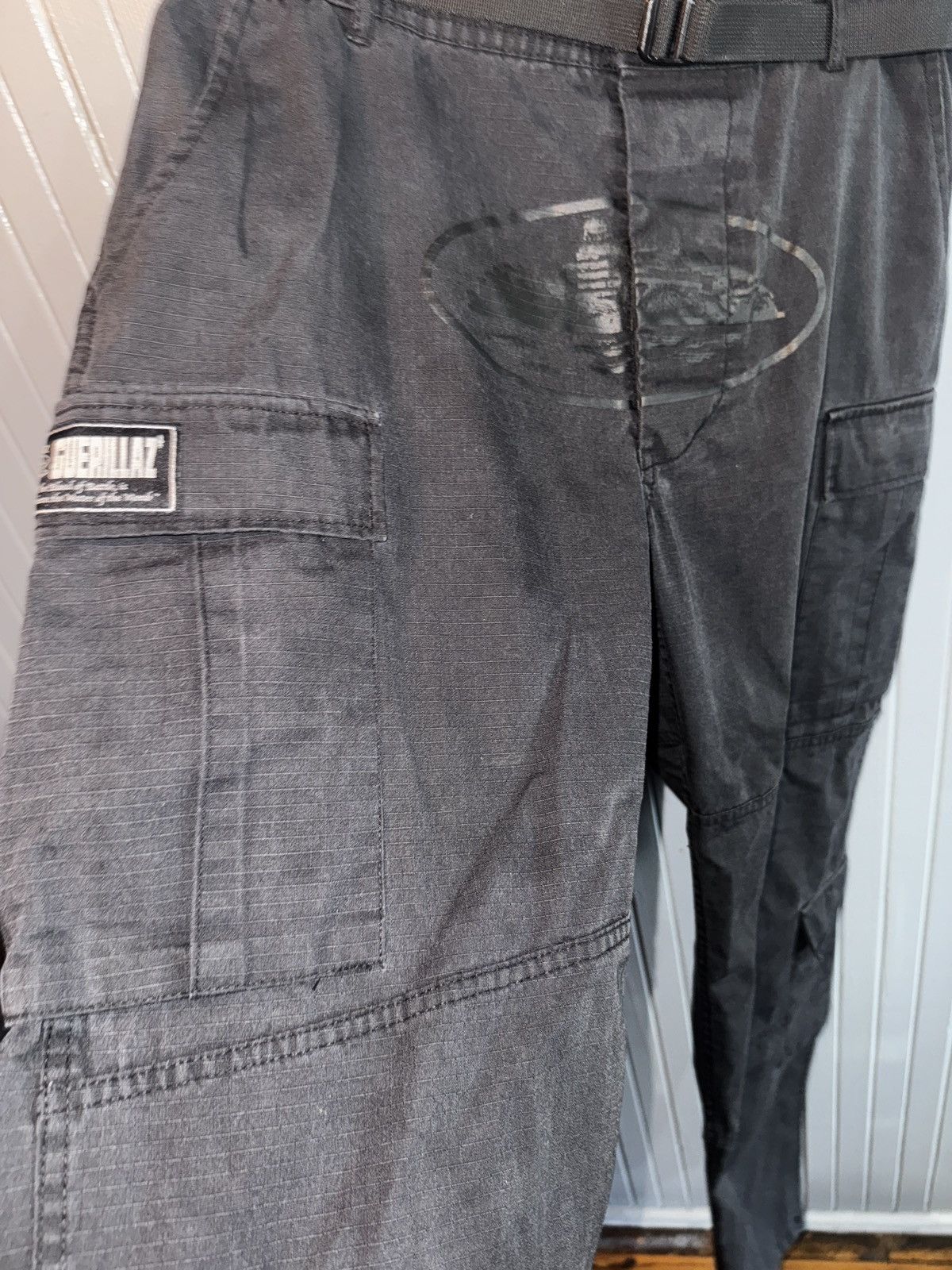 Corteiz Corteiz RTW Black Cargo Pants Size US 32 / EU 48 - 4 Thumbnail