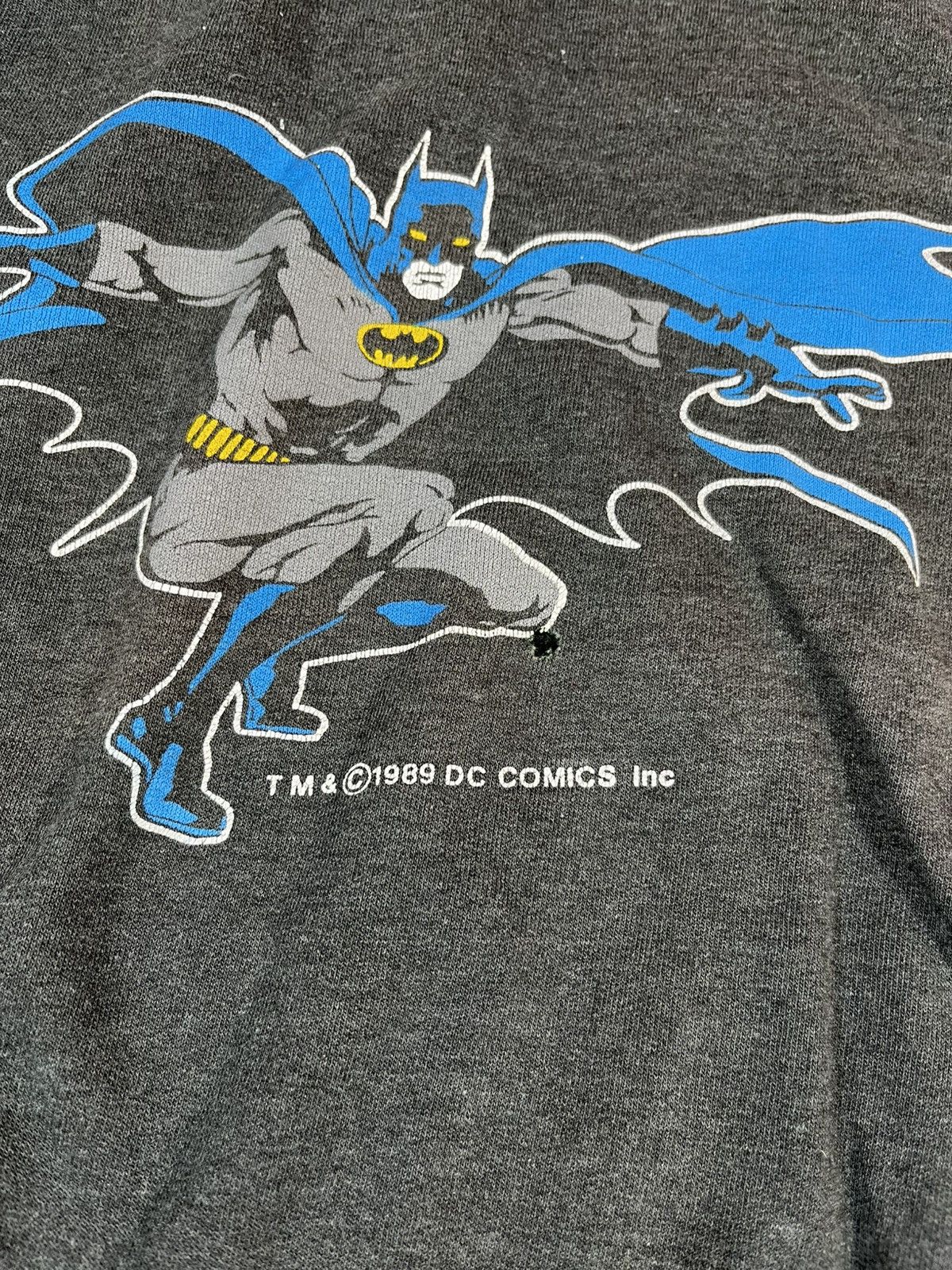Vintage Vintage 1989 DC Comics Batman Rare Sweatshirt Size US L / EU 52-54 / 3 - 5 Thumbnail