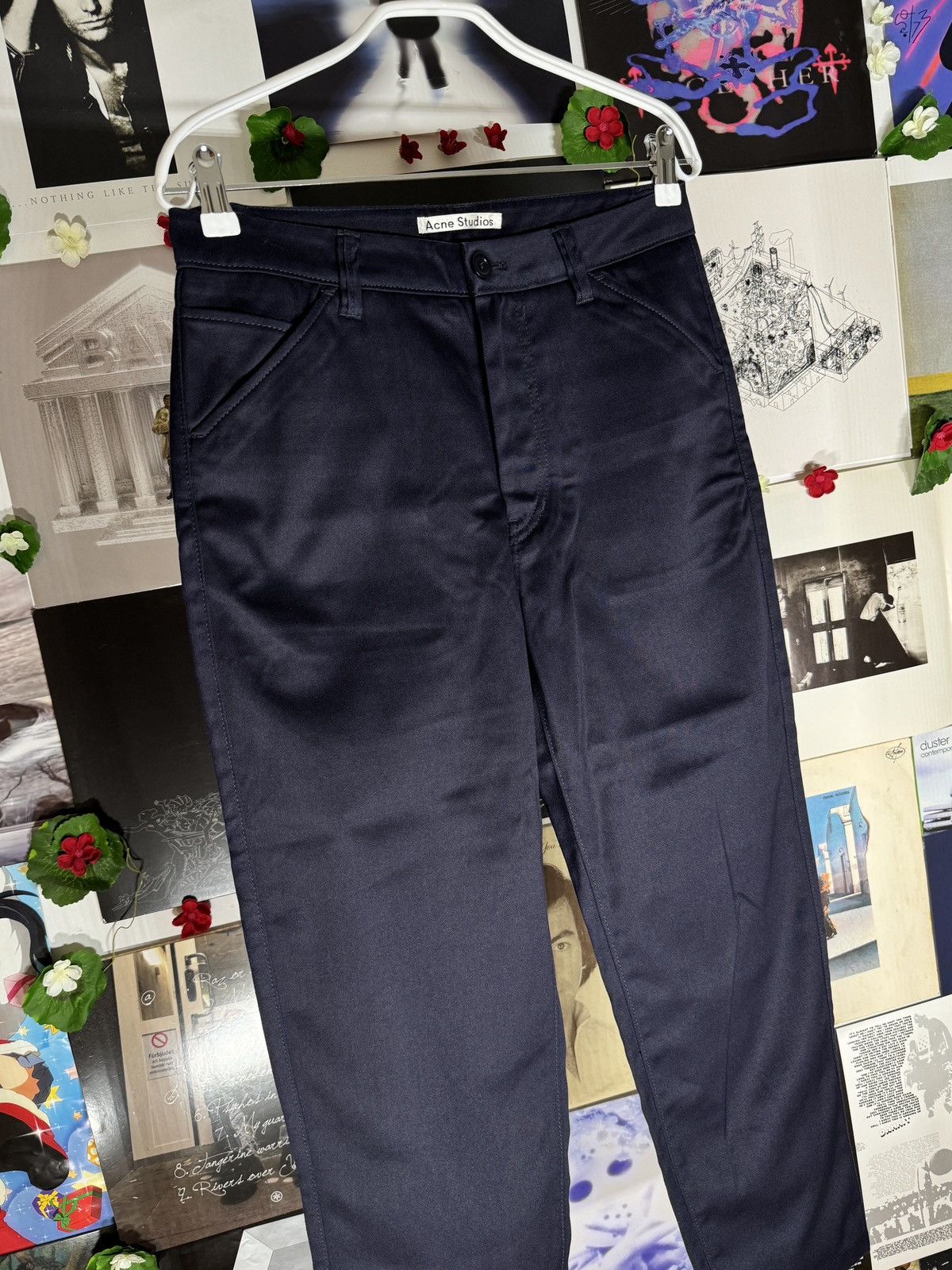Acne Studios SS17 Navy Chino Pants Size US 30 / EU 46 - 3 Thumbnail
