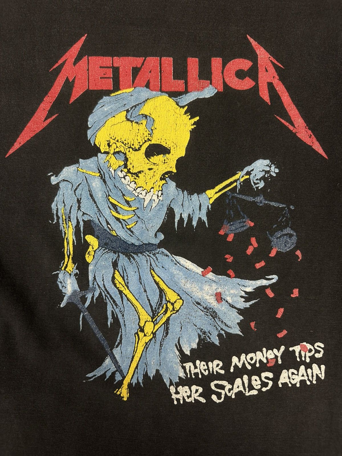 Vintage Vintage 1990s Metallica Doris T-Shirt Size US M / EU 48-50 / 2 - 3 Thumbnail