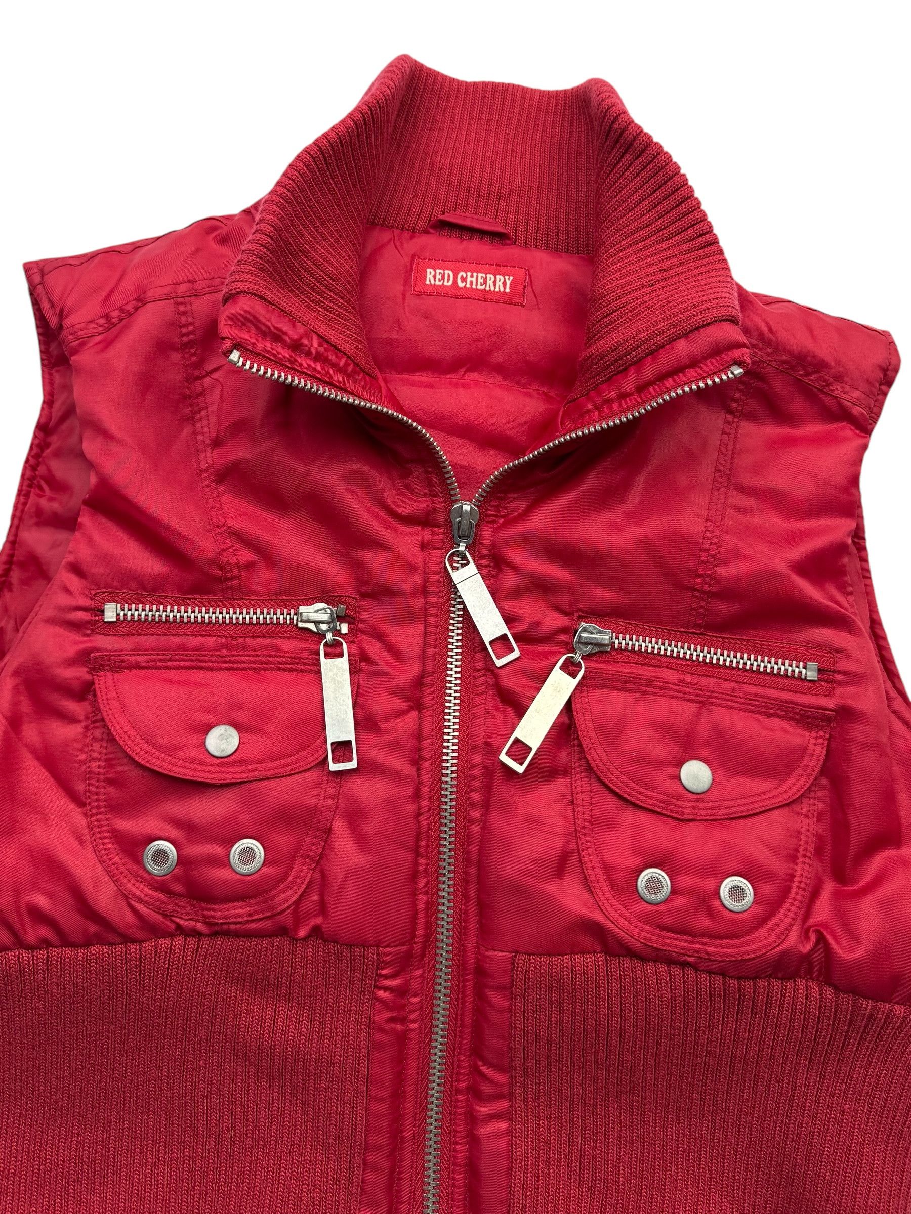 Japanese Brand Vintage Vest With Zip Pockets W16(V9) Size S / US 4 / IT 40 - 2 Thumbnail