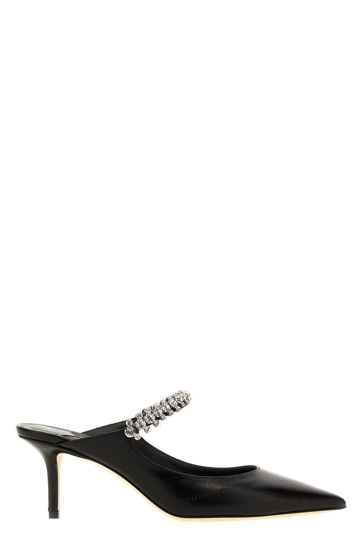 image of Jimmy Choo 'bing' Sabots Shoes in Black, Women's (Size 8)