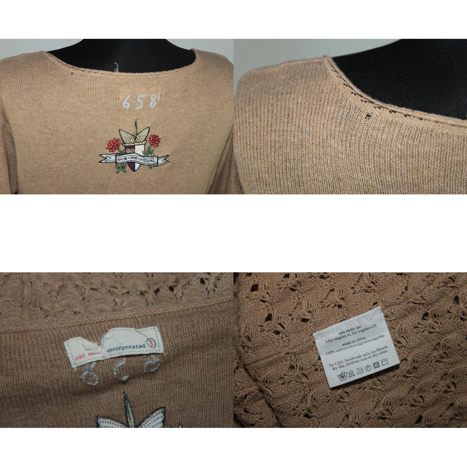 Vintage Odd Molly Brown A-Line Dress Size 3 Womens Size XS / US 0-2 / IT 36-38 - 8 Thumbnail