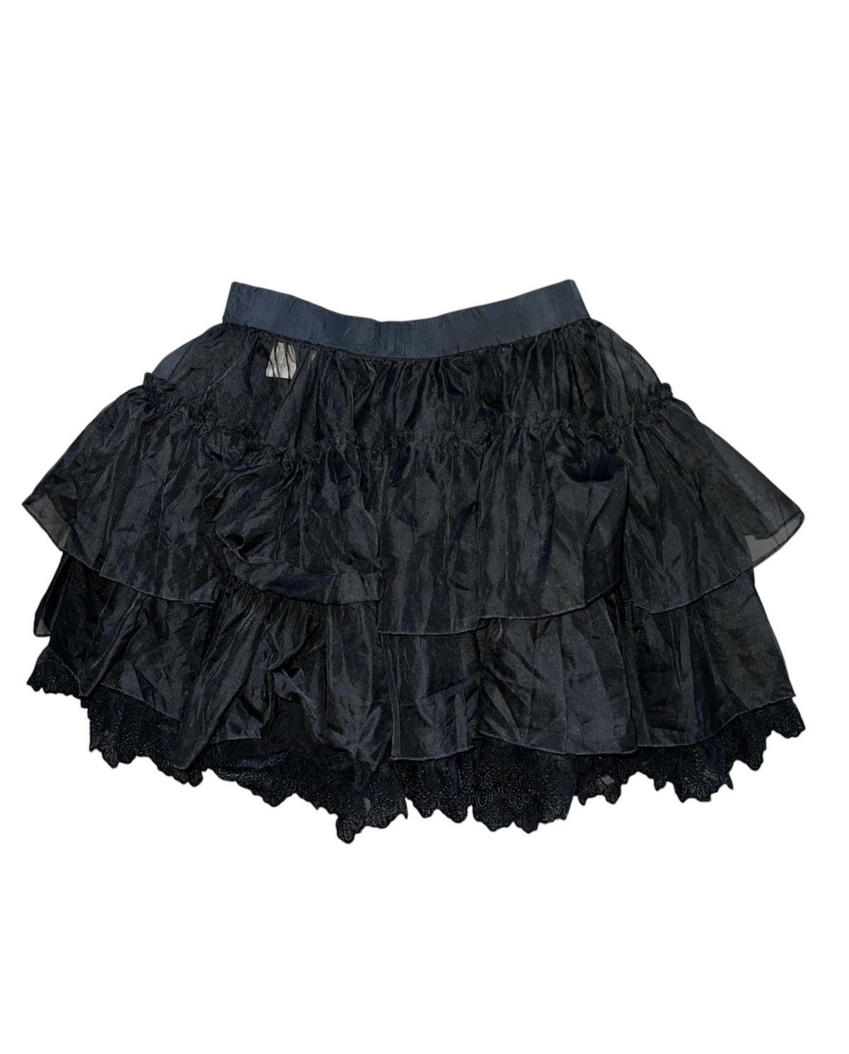 Japanese Brand Japanese tutu lace skirt ➕🕷️ Size 24" / US 00 / IT 34 - 2 Thumbnail