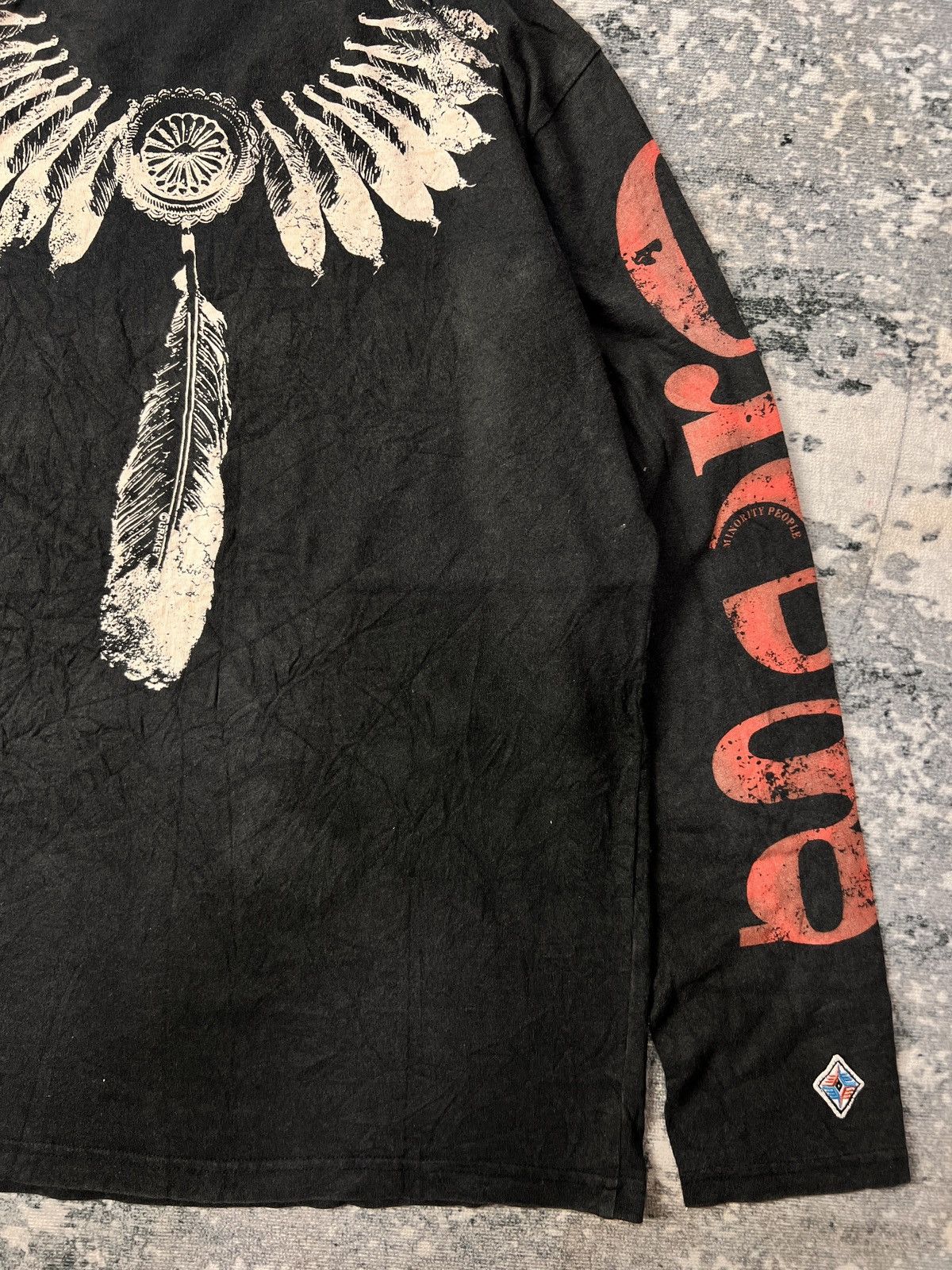 Dulcamara Japan Genorimo Grakey Feathers Tribal Ls Tshirt Size US L / EU 52-54 / 3 - 4 Thumbnail