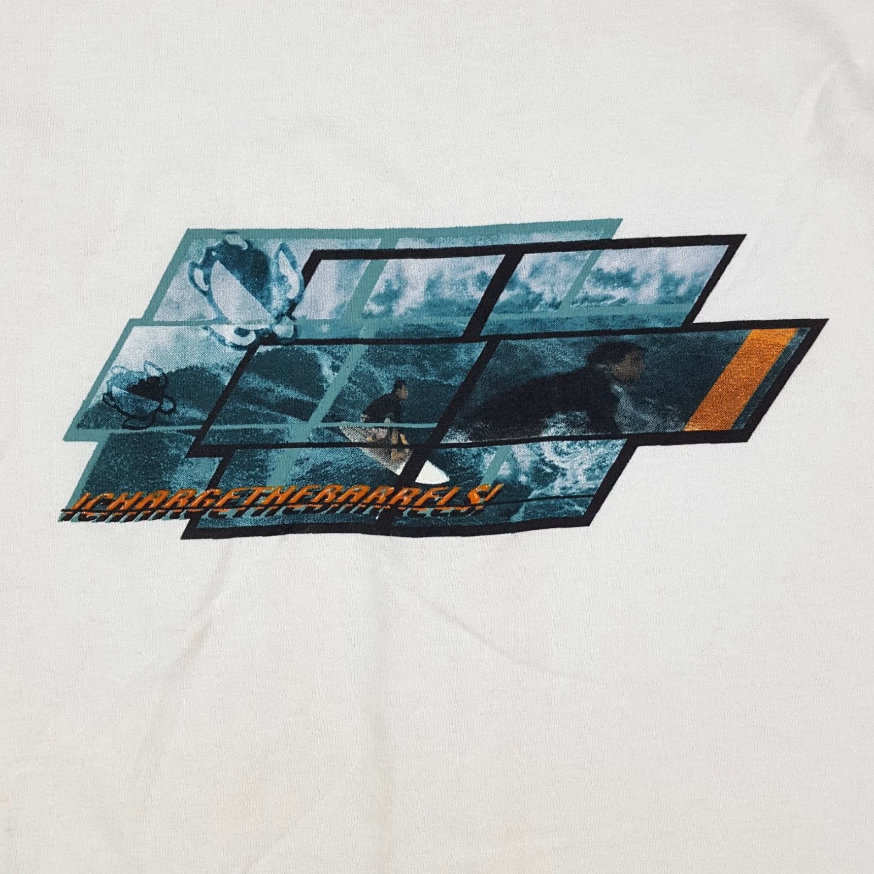 Vintage Y2K No Boundaries Surf Surfing Barrels Vintage Sz Large Sleeveless Tank T Shirt Size US L / EU 52-54 / 3 - 3 Thumbnail