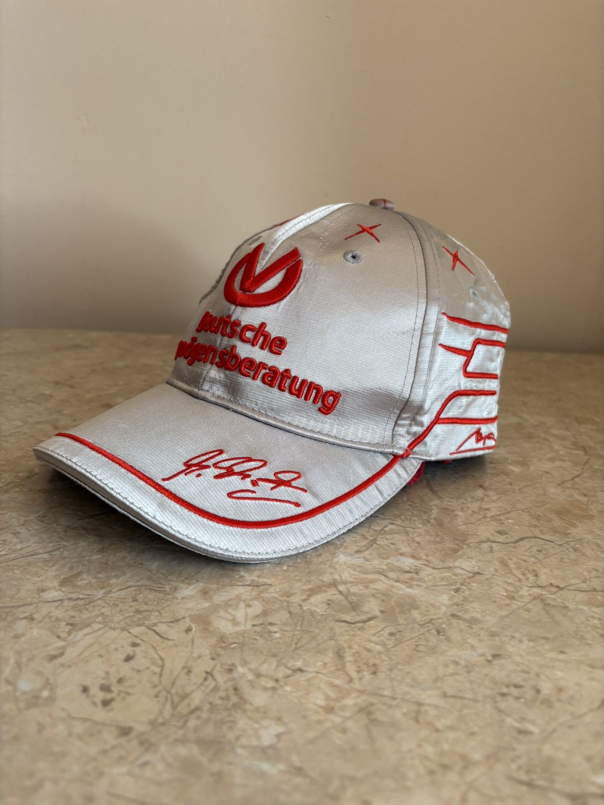 Ferrari Vintage Ferrari Michael Schumacher hype y2k racing style cap Size ONE SIZE - 3 Thumbnail