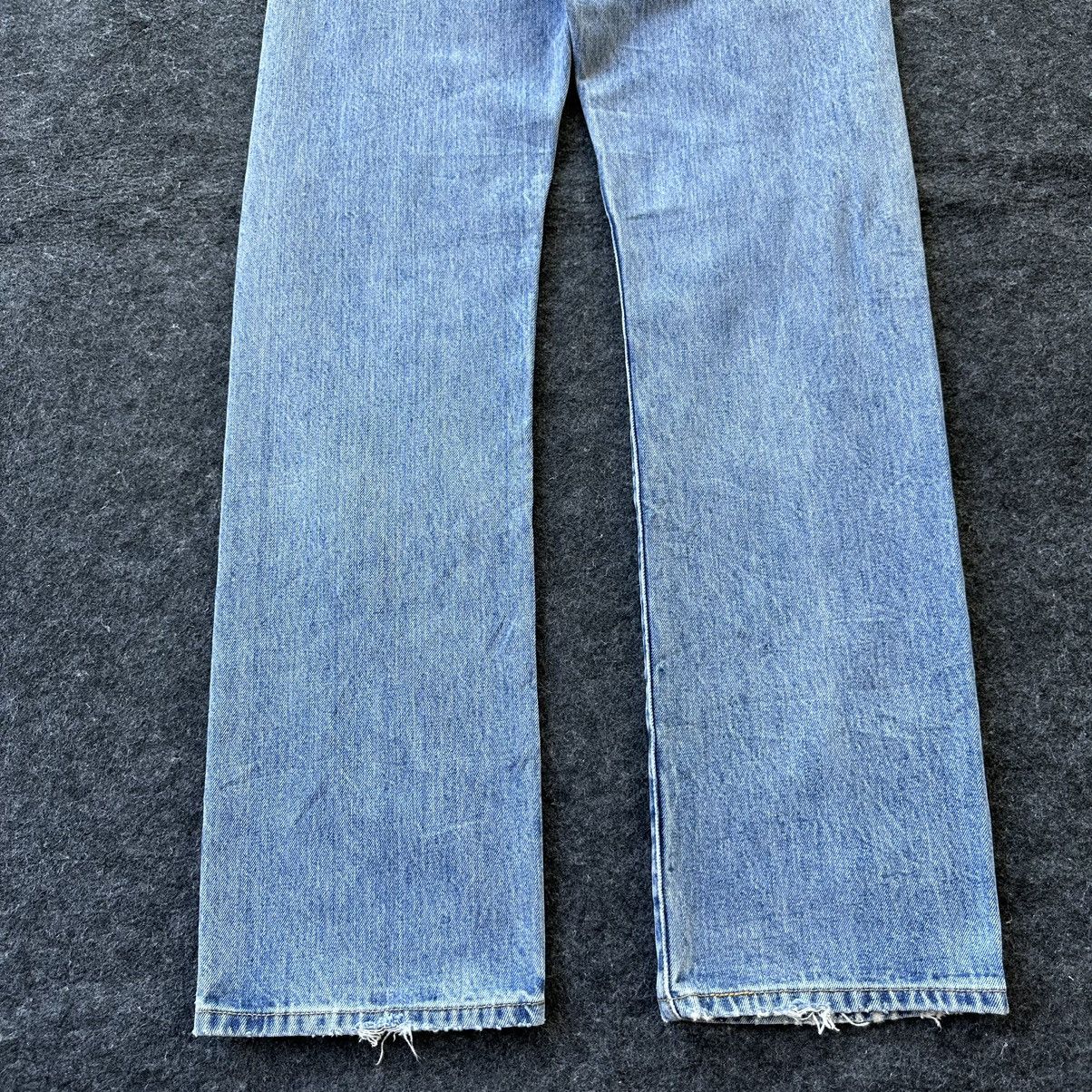 Levi's Vintage Levis 501 Mexico Blue Denim 33x34 D635 Size US 33 - 4 Thumbnail