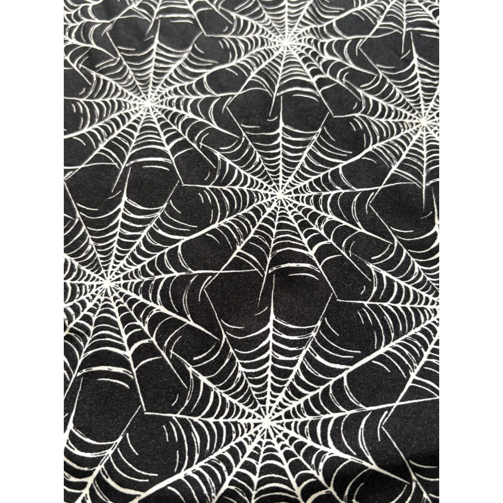 Vintage No Boundaries Blouse Women Medium Black Spider Web Top Long Sleeves Size M / US 6-8 / IT 42-44 - 3 Thumbnail