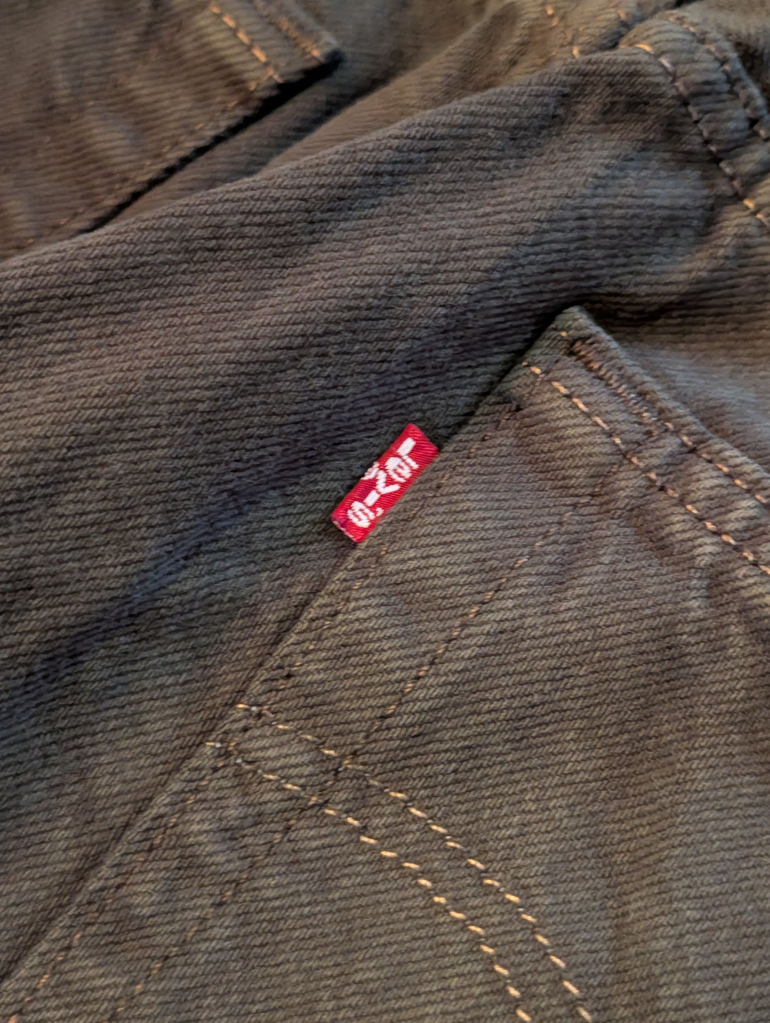 Levi's Vintage Levi’s 501 Button Green Jeans Made USA Men’s 38x30 Size US 38 / EU 54 - 3 Thumbnail