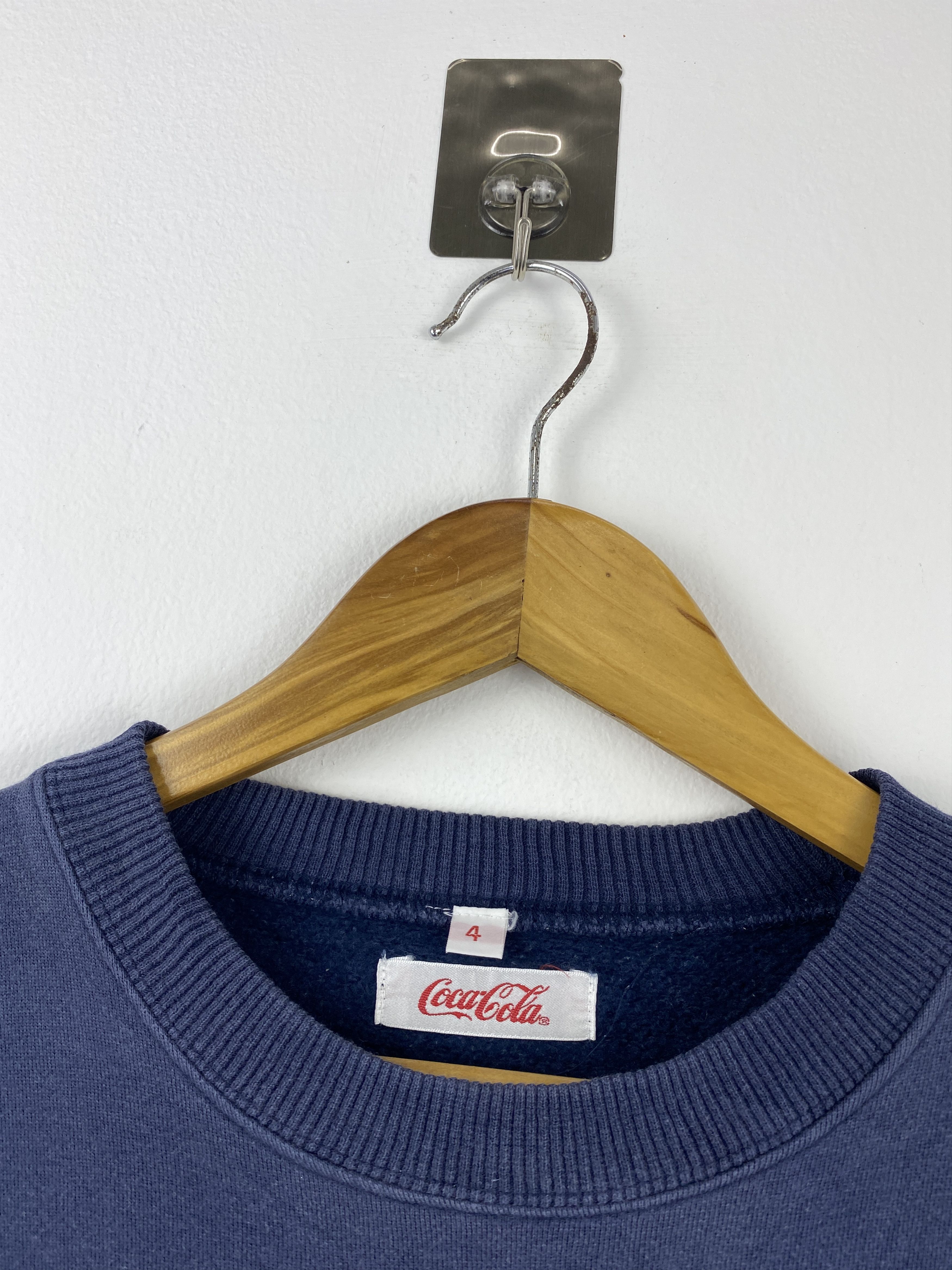 Coca Cola Vintage Coca Cola Spell Out Crewneck Sweatshirt SH0436 Size US XL / EU 56 / 4 - 9 Thumbnail