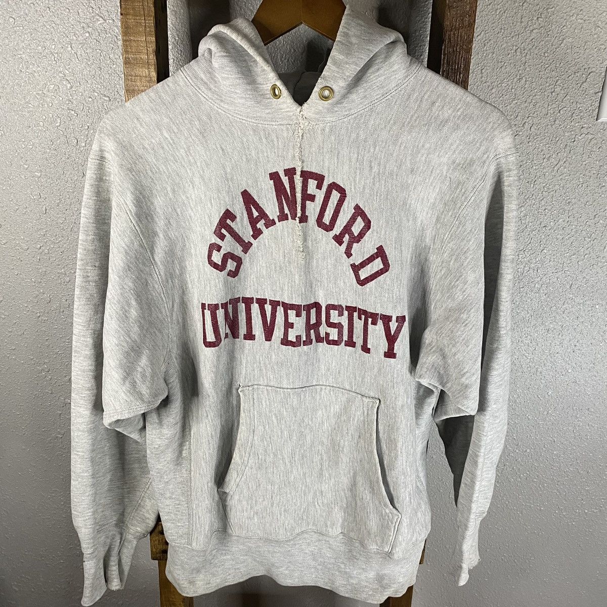 1980s Stanford Champion Reverse Weave Hoodie