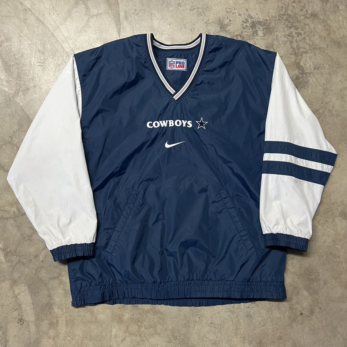 NFL × Nike × Vintage Vintage 90’s NFL Dallas Cowboys Nike Reversible Jacket Size US XL / EU 56 / 4 - 8 Thumbnail