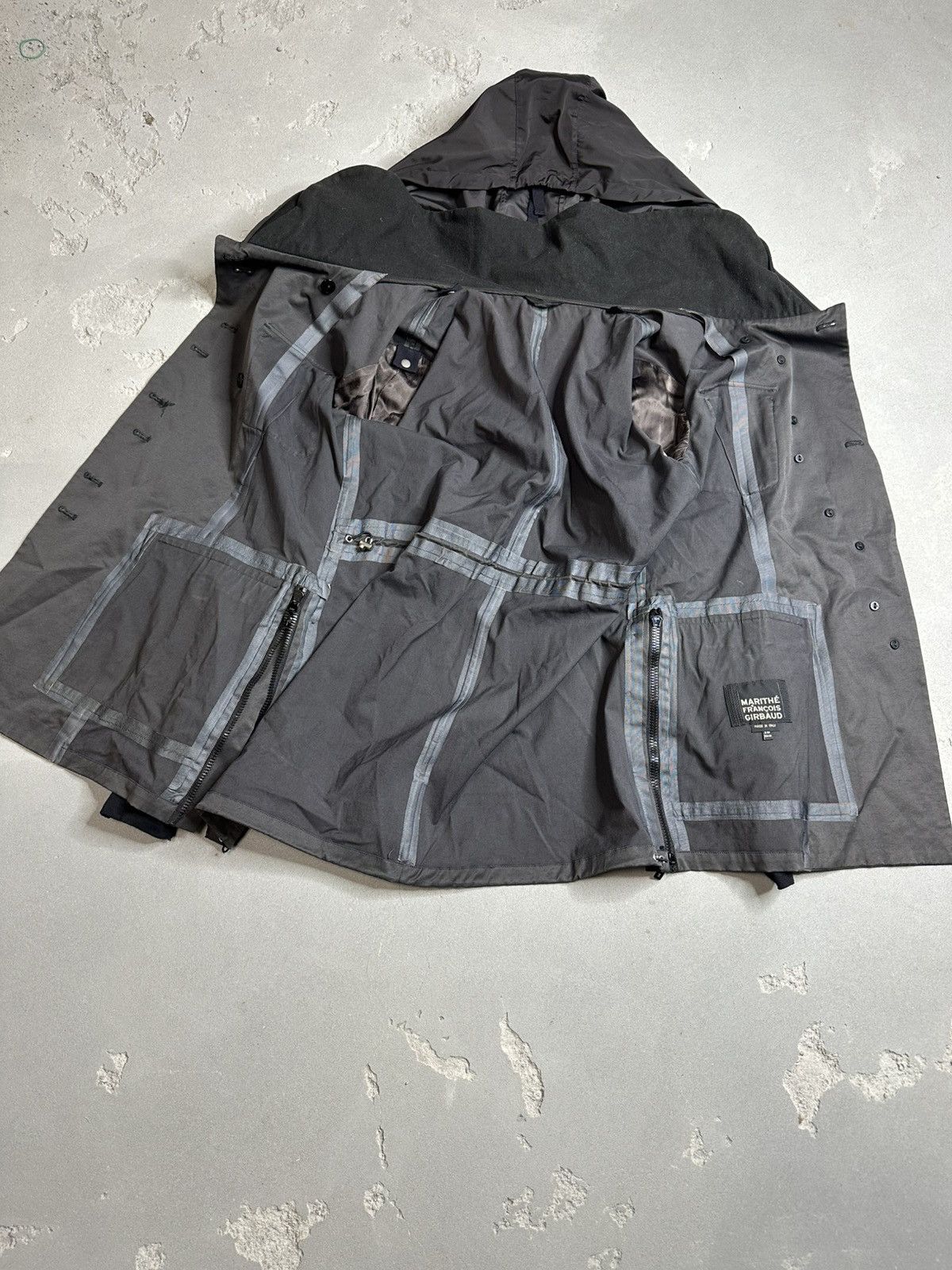 Marithe + Francois Girbaud × Vintage MARITHE FRANCOIS MFG ACTLIVE VINTAGE COAT JACKET VERY RARE Size M / US 6-8 / IT 42-44 - 3 Thumbnail