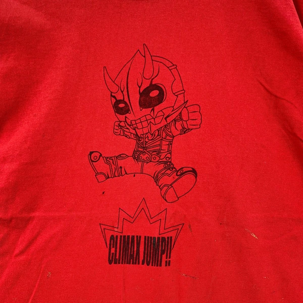 Vintage Vintage MOMOTAROS DEN O Maskes Rider Climax Jump Tshirt Size US XL / EU 56 / 4 - 5 Thumbnail