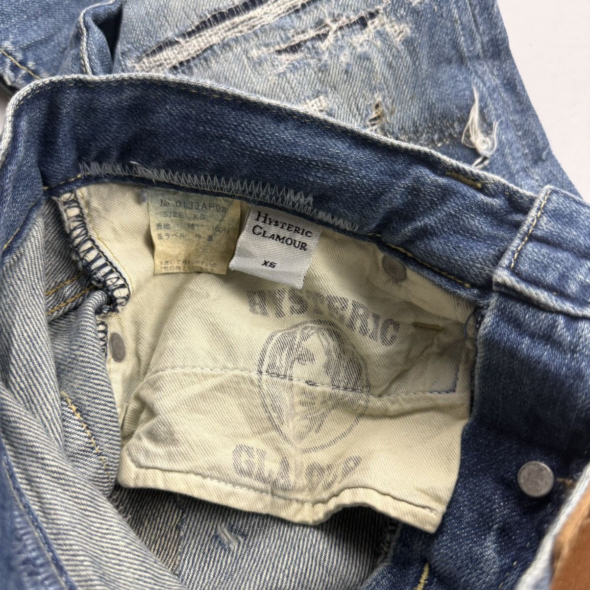 Hysteric Glamour Hysteric Glamour Distressed Denim Jeans Size US 28 / EU 44 - 6 Thumbnail