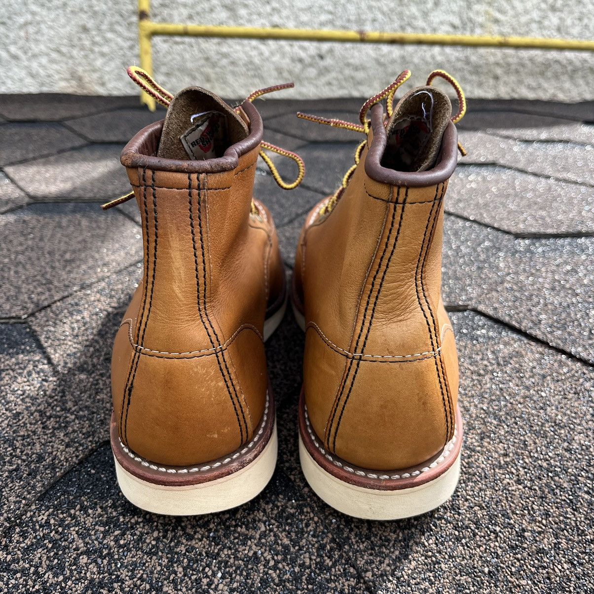 Japanese Brand × Red Wing red wing moc toe 845 leather boots Size US 7 / EU 40 - 6 Thumbnail