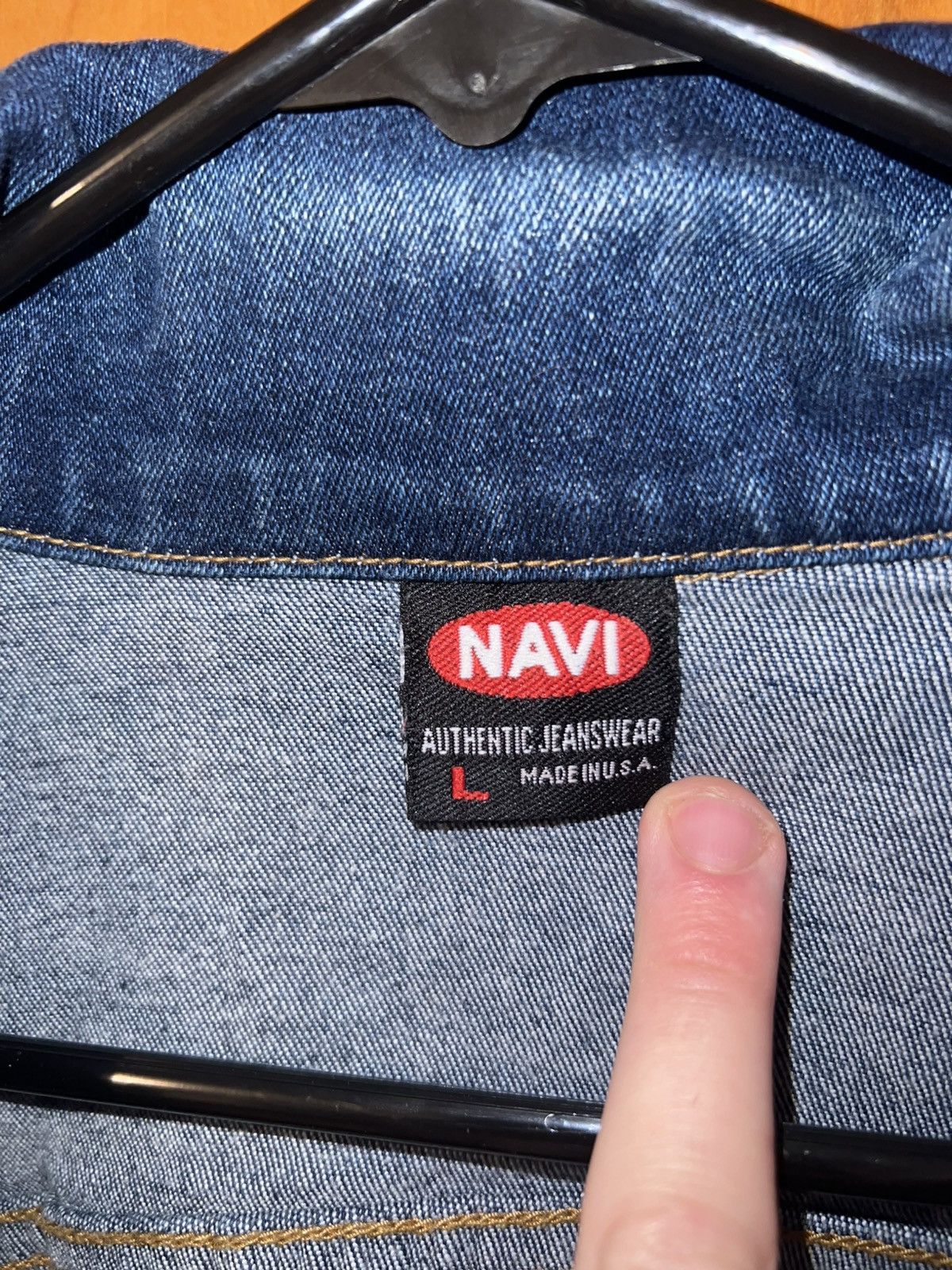 Other Navi Jeans Two-Tone Denim Jacket Size US L / EU 52-54 / 3 - 5 Thumbnail