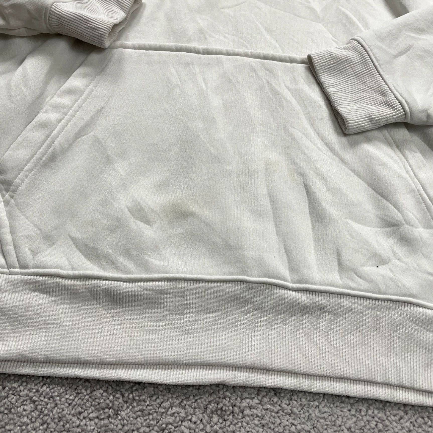 Under Armour Under Armour Hoodie Pullover Sweatshirt Men SM White Graphic Fleece Active Size US S / EU 44-46 / 1 - 6 Thumbnail