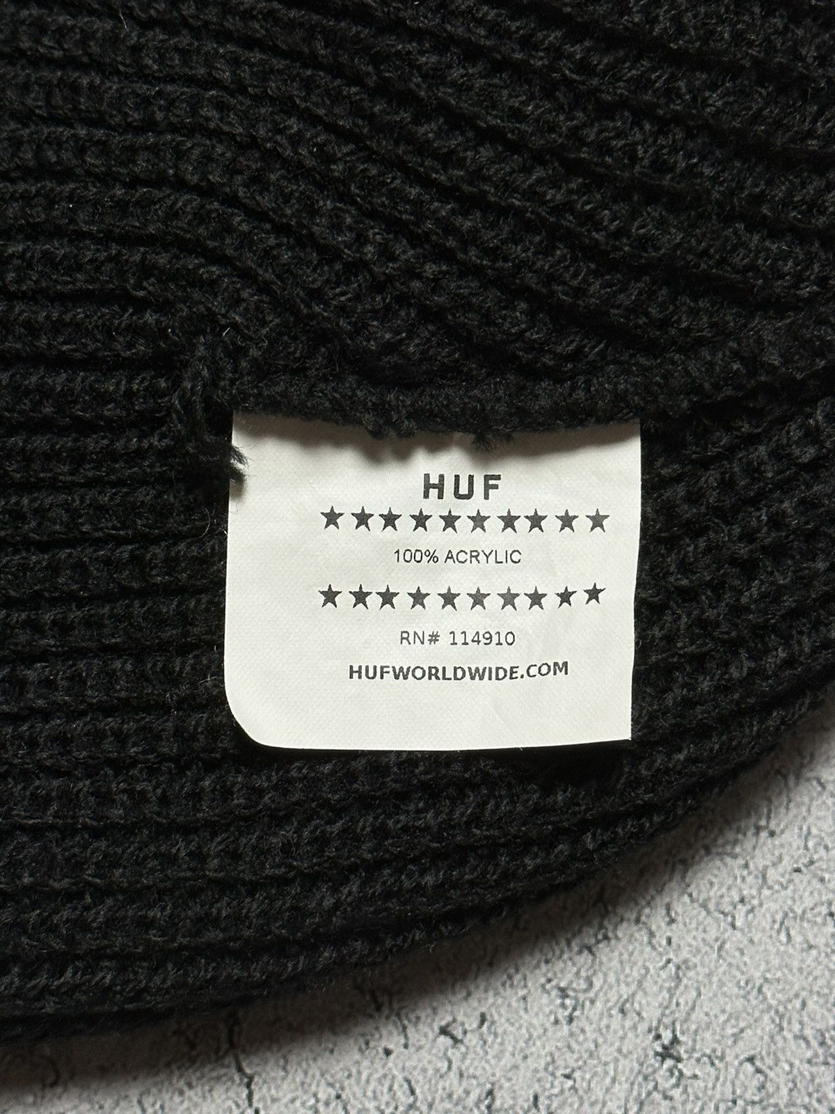 Huf HUF Essentials Usual Knit Beanie Hat Size ONE SIZE - 9 Thumbnail