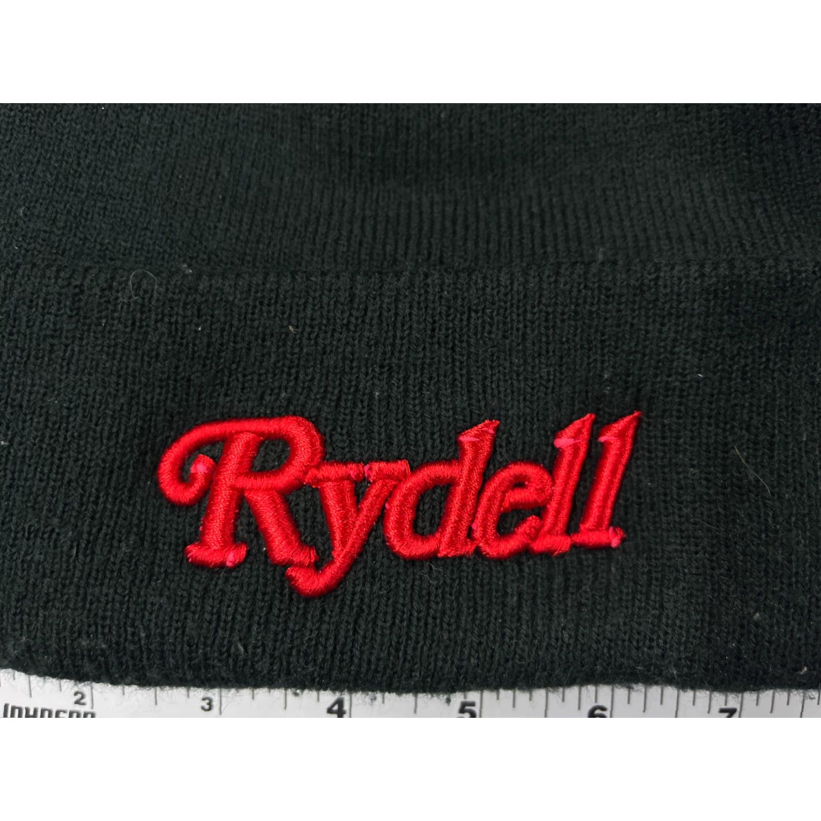Port & Company Port & Company Rydell Beanie Toque Adult One Size Black Knit Embroidered 100% Acrylic Cars Hat Mens Beanie Size ONE SIZE - 2 Thumbnail