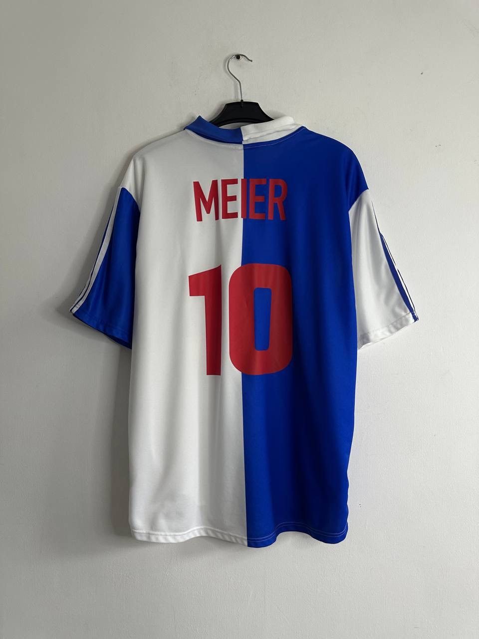 Adidas Grasshopper Zürich 2002/03 Adidas Home Jersey #10 Meier 2XL Size US XXL / EU 58 / 5 - 9 Thumbnail