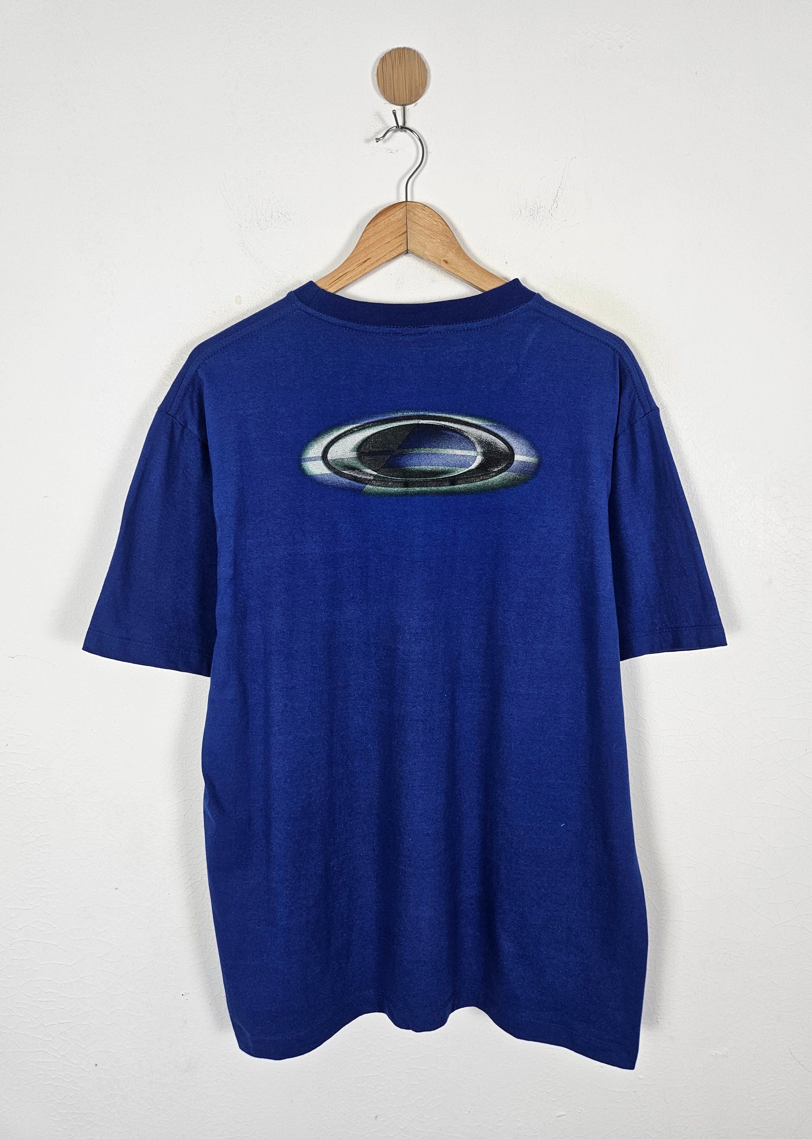 Oakley Vintage 90s Oakley Software logo shirt Size US L / EU 52-54 / 3 - 2 Thumbnail