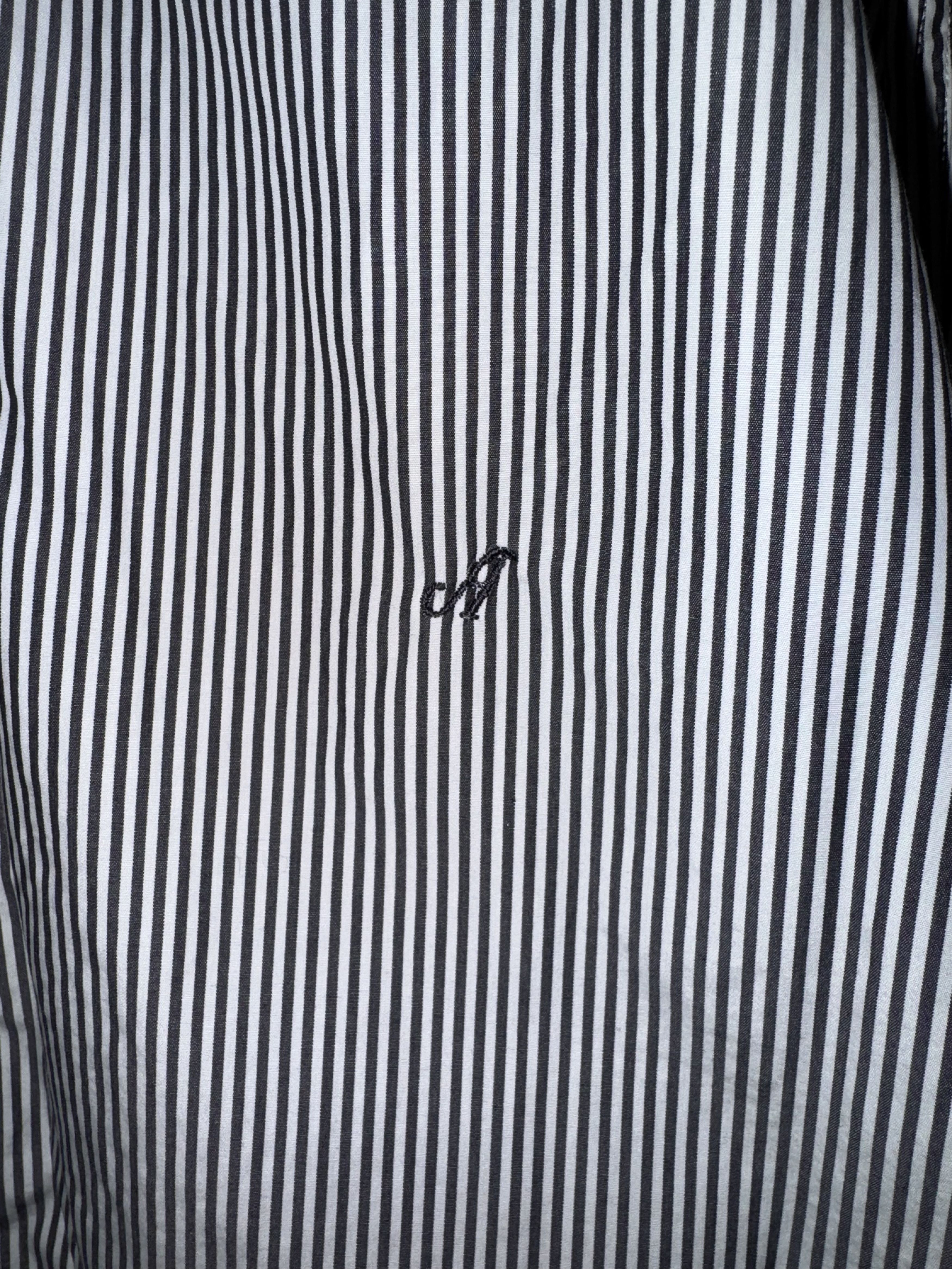 Acne Studios Gray Striped Shirt Size US M / EU 48-50 / 2 - 4 Thumbnail