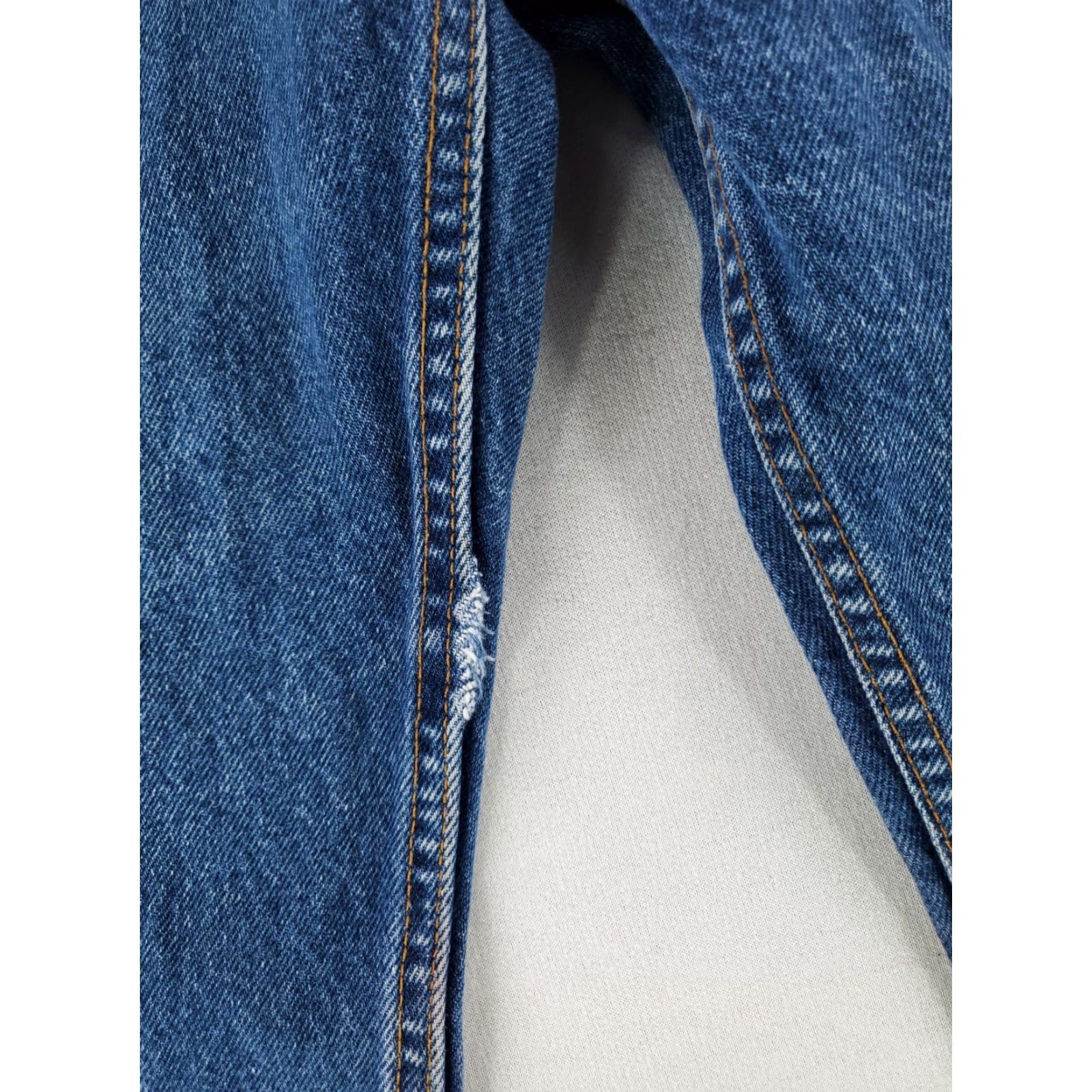 Levi's VINTAGE Levi's 517 Jeans Men Blue Made USA 35x29 Bootcut 90s Orange Tab Mens Size US 35 - 2 Thumbnail