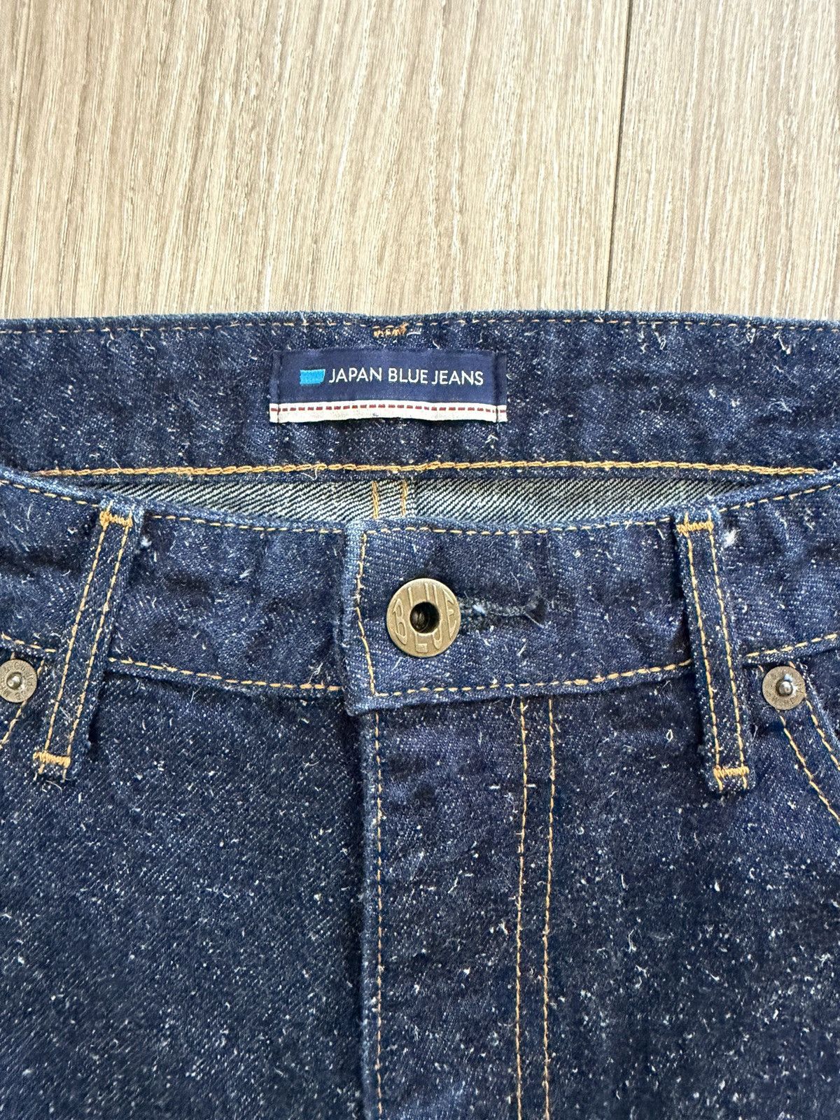 Japan Blue Jeans Salvage Denim - Box Cut Size US 33 - 4 Thumbnail