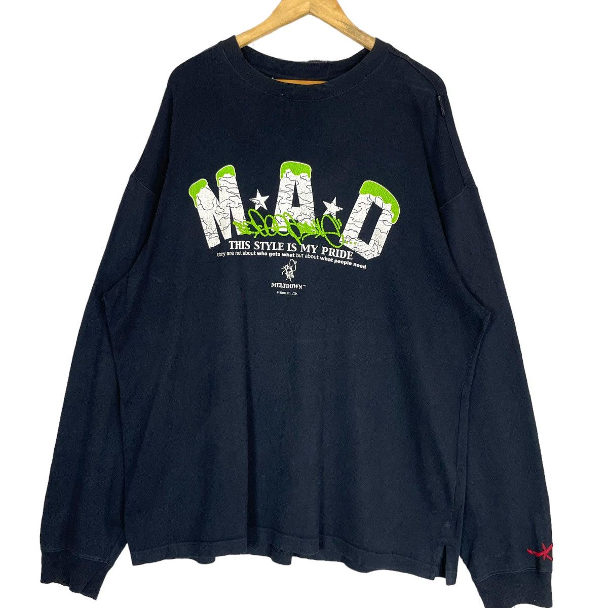 Band Tees Vintage 90s Meltdown B-Bros Sweatshirt Jumper Crewneck Size US XL / EU 56 / 4 - 1 Thumbnail