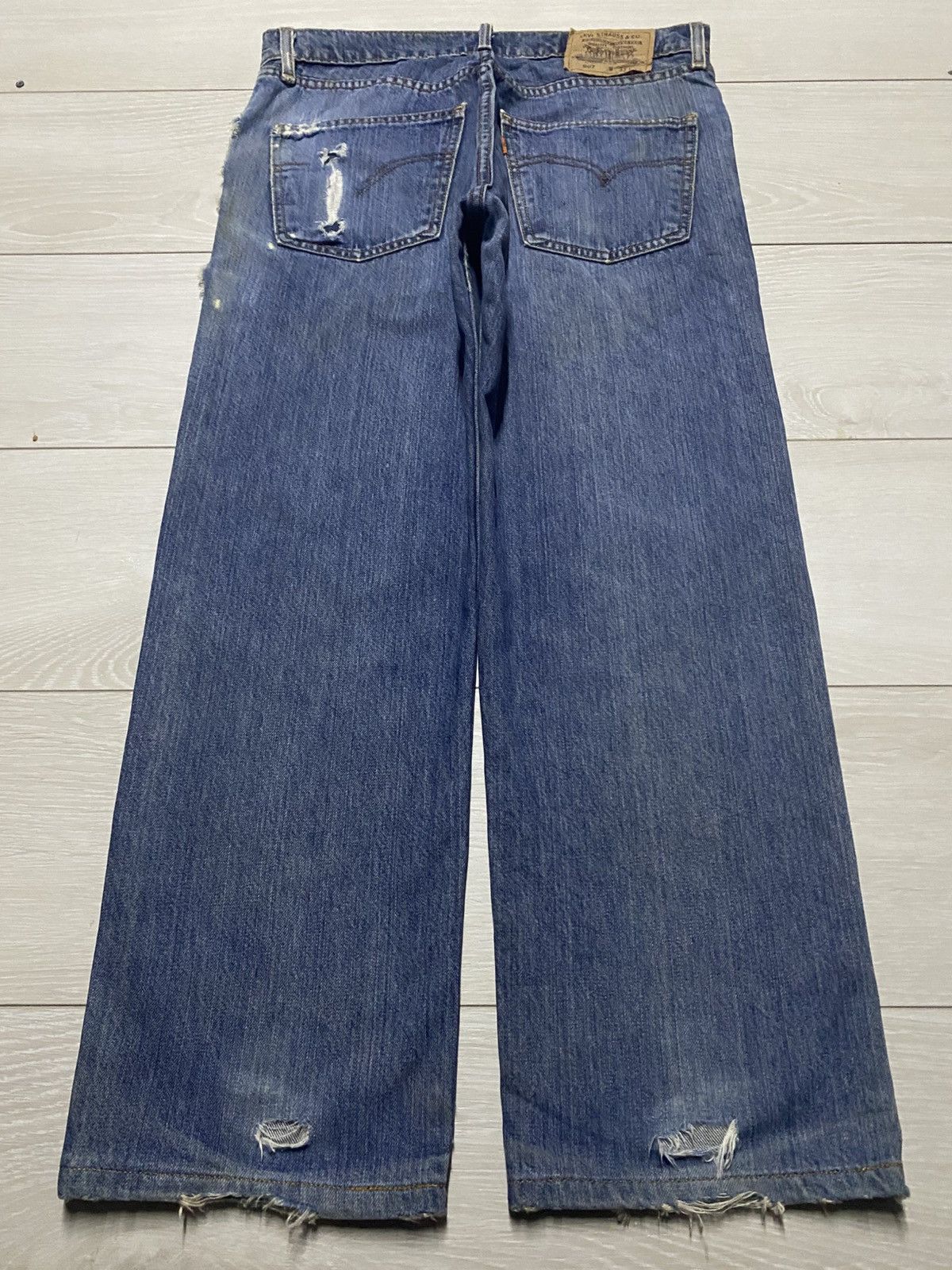 Levi's Vintage Levis 607 Orange Tab Jeans Size US 32 / EU 48 - 2 Thumbnail