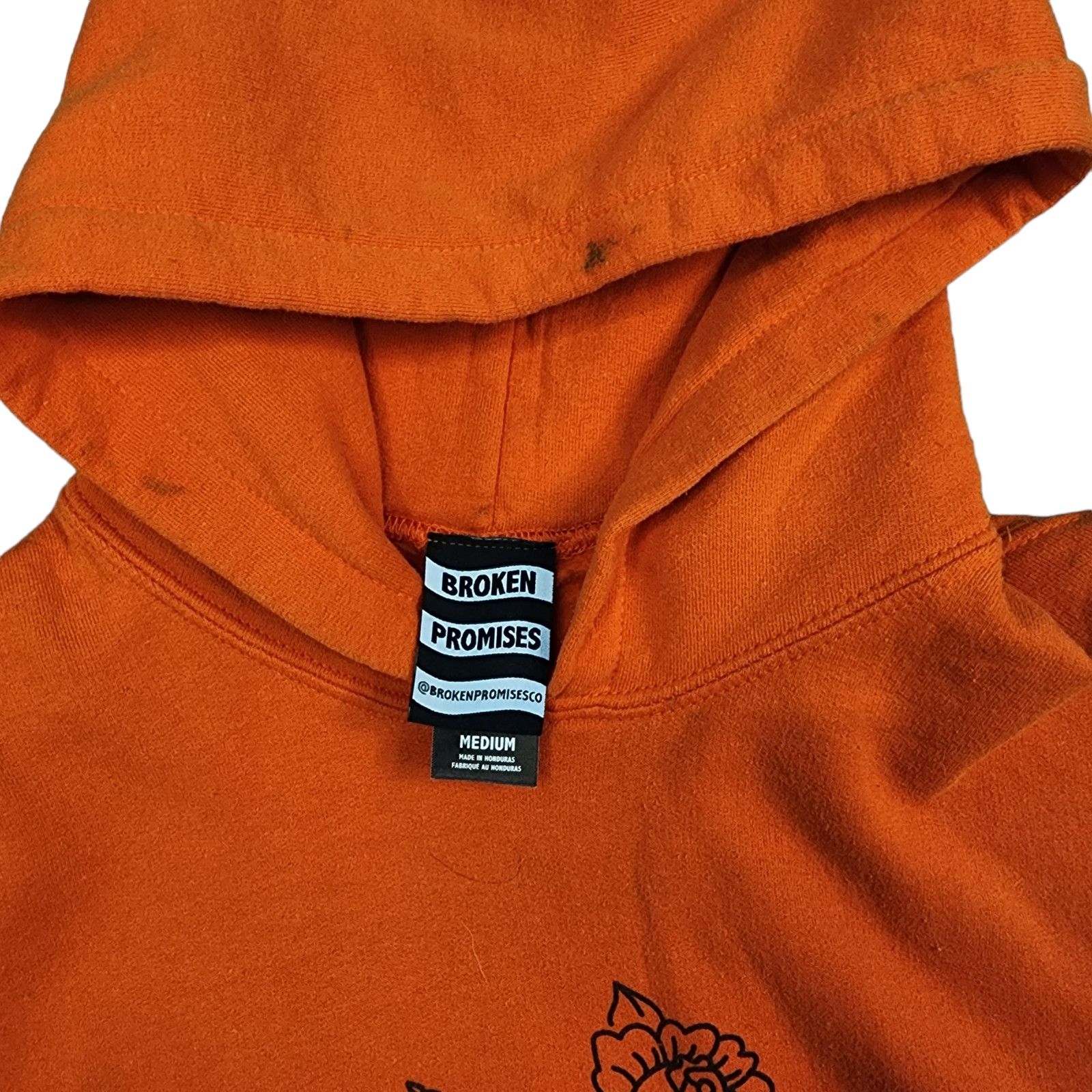 Broken Promises Co. Broken Promises Hoodie Orange Medium Be Different Pullover Size US M / EU 48-50 / 2 - 5 Thumbnail
