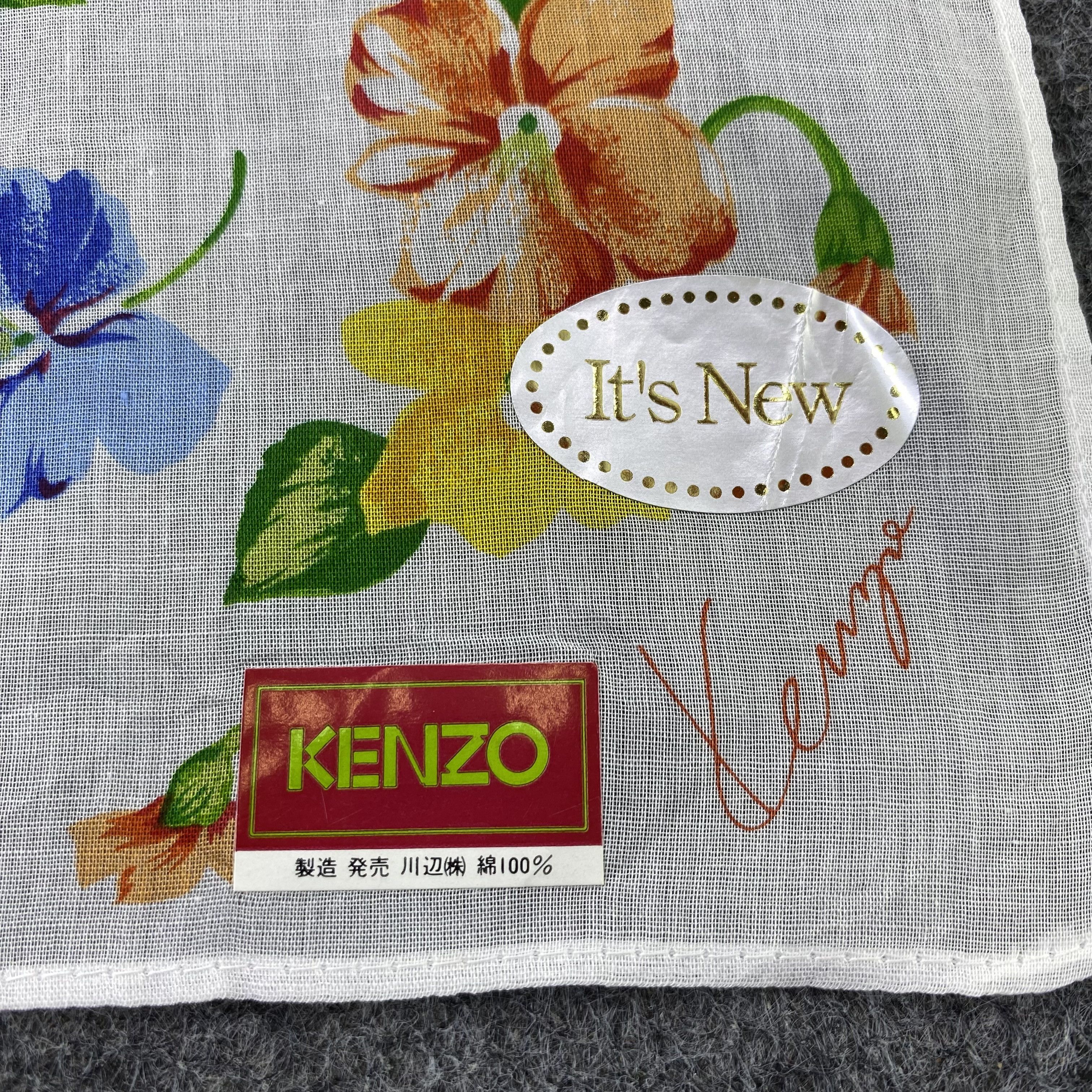 Kenzo Kenzo Handkerchief / Bandana / Neckerchief-B1298 Size ONE SIZE - 5 Thumbnail