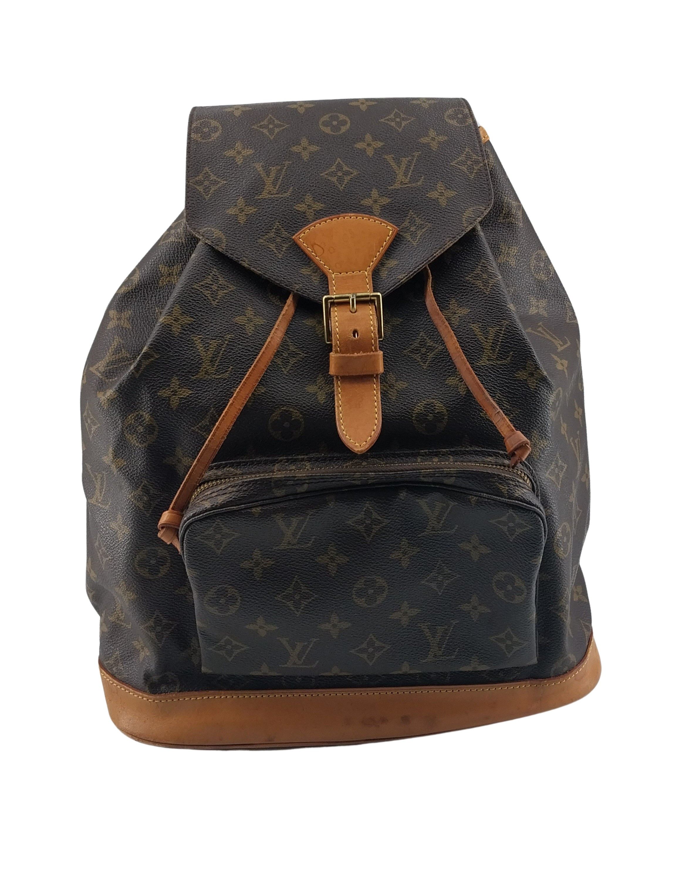 Louis Vuitton Backpack Damier Soho Brown Canvas Women's Men's N51132