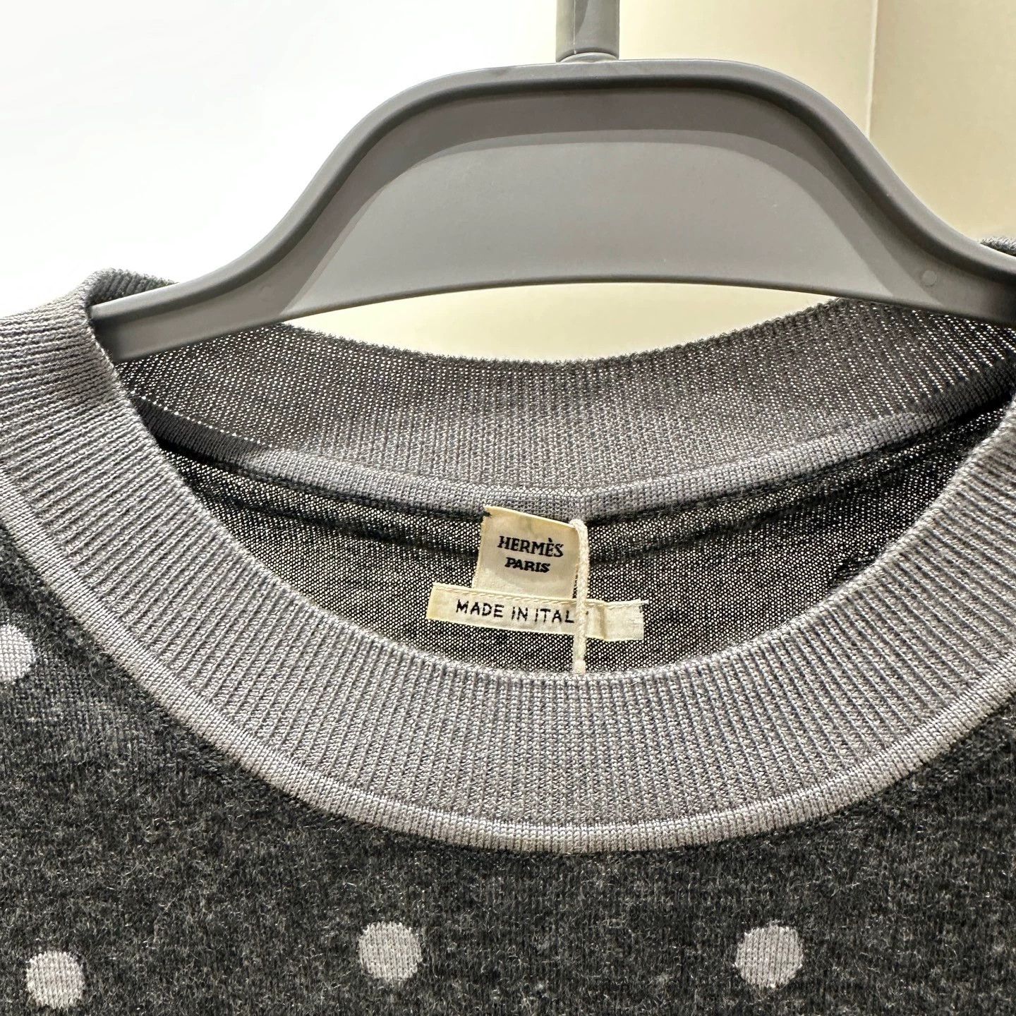 Hermes Hermes Polka Dot High Neck Knit Sweater 40 Size M / US 6-8 / IT 42-44 - 3 Thumbnail