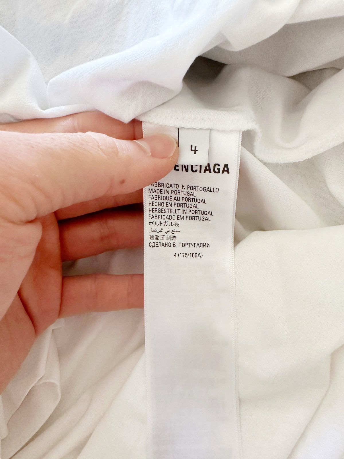 Balenciaga Sz4 2022 RARE Runway Two Layer XXXL Hoodie Size US XL / EU 56 / 4 - 8 Thumbnail