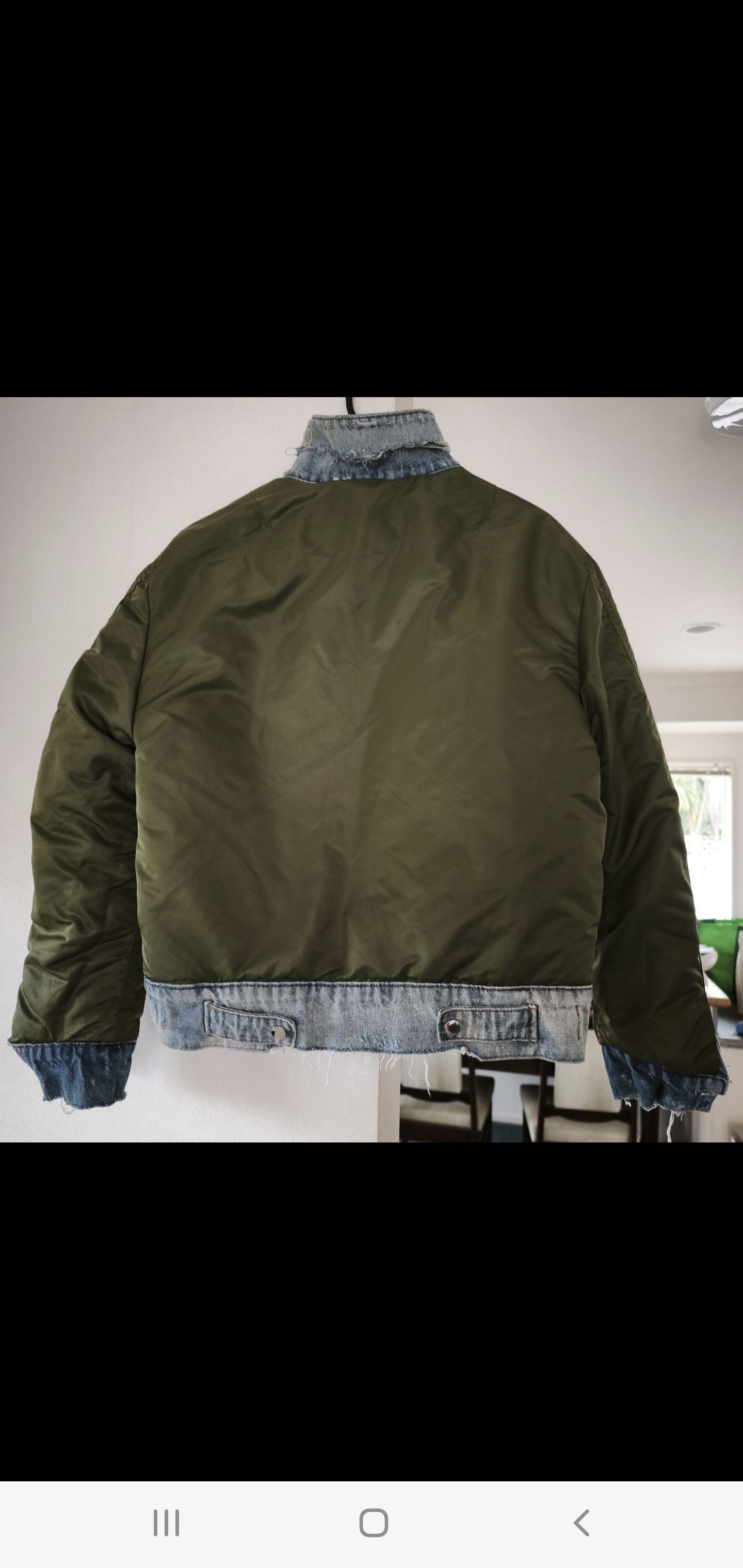 Amiri Original RRP $1,890 USD Amiri "Hybrid" denim,bomber Size US M / EU 48-50 / 2 - 3 Thumbnail