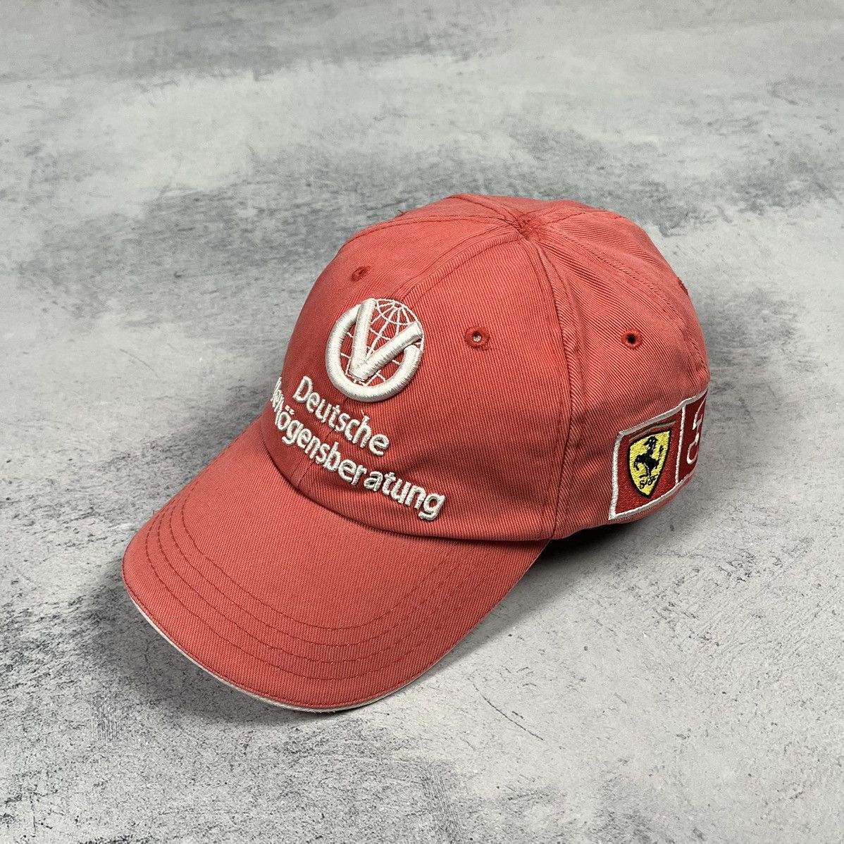 Ferrari Vintage Ferrari Michael Schumacher F1 Racing Cap 2000’s Size ONE SIZE - 1 Thumbnail