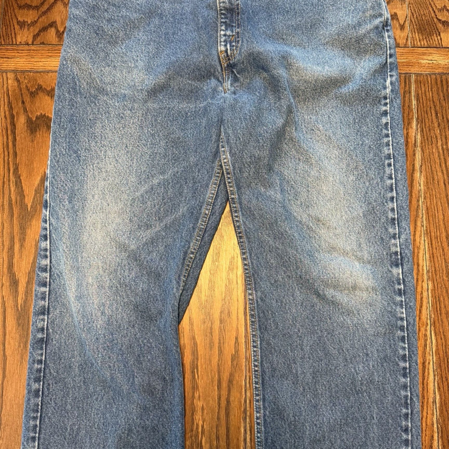 Levi's VINTAGE Levi’s 505 Men’s Straight Leg Jeans 38x31 Blue Denim Size US 38 / EU 54 - 3 Thumbnail
