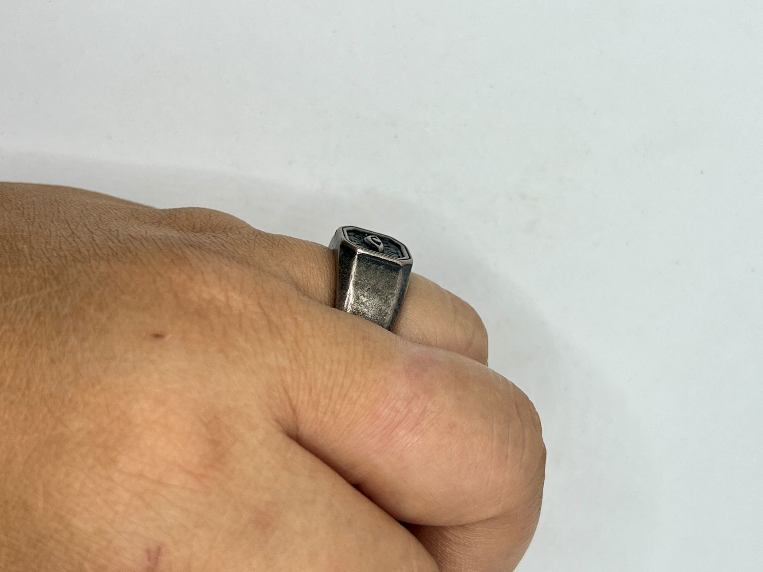 Other Evil Eye Black Ring - Size 8.5 Size ONE SIZE - 6 Thumbnail