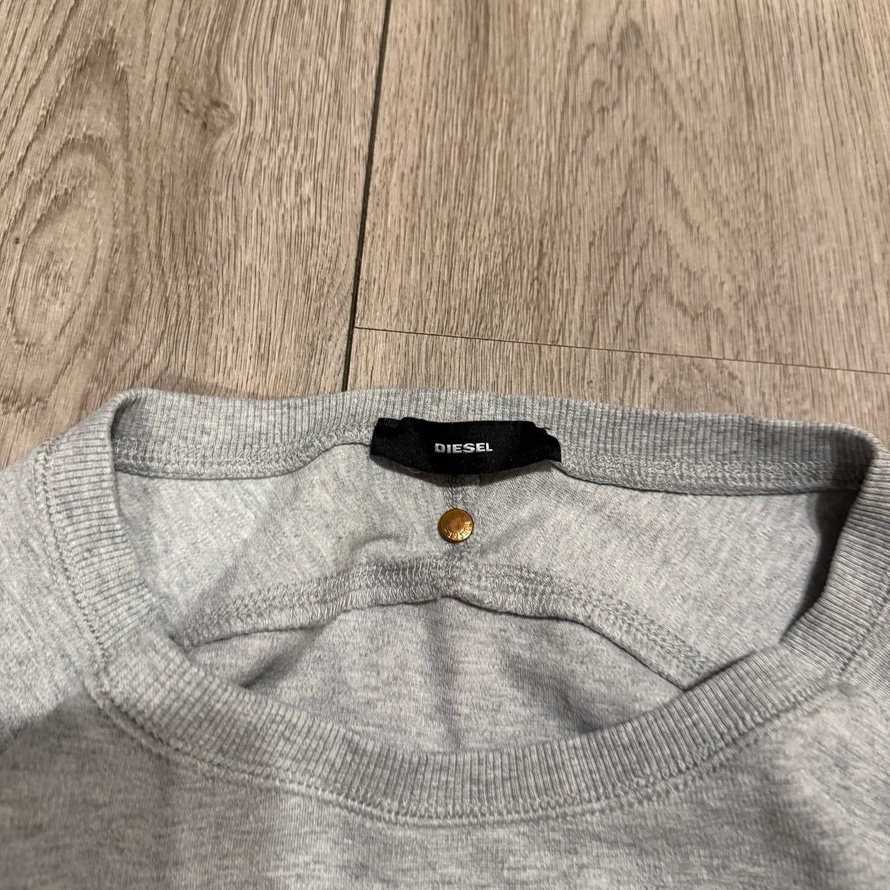 Diesel diesel womens sweatshirt size small gray Size S / US 4 / IT 40 - 3 Thumbnail